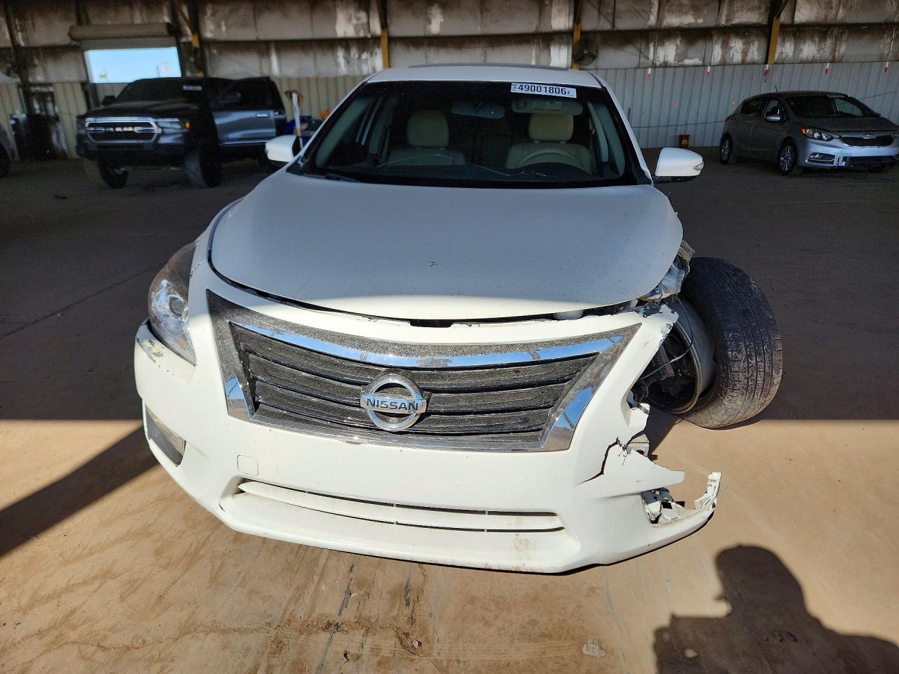 2015 Nissan Altima 2.5 Sl White vin: 1N4AL3AP1FC443005