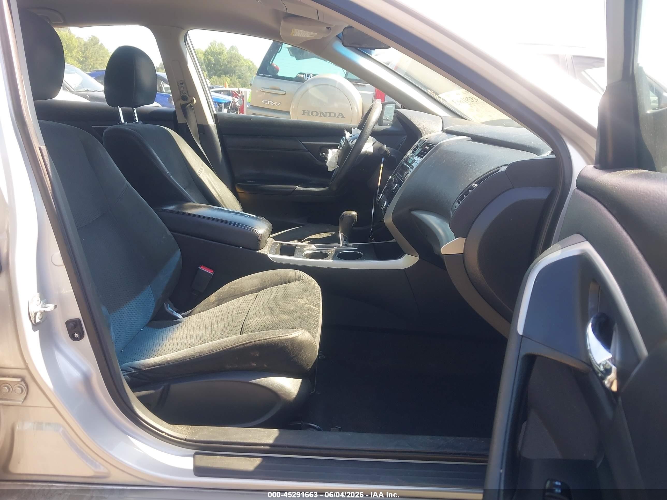 2015 Nissan Altima 2.5/2.5 S/2.5 Sl/2.5 Sv Silver vin: 1N4AL3AP1FC443635