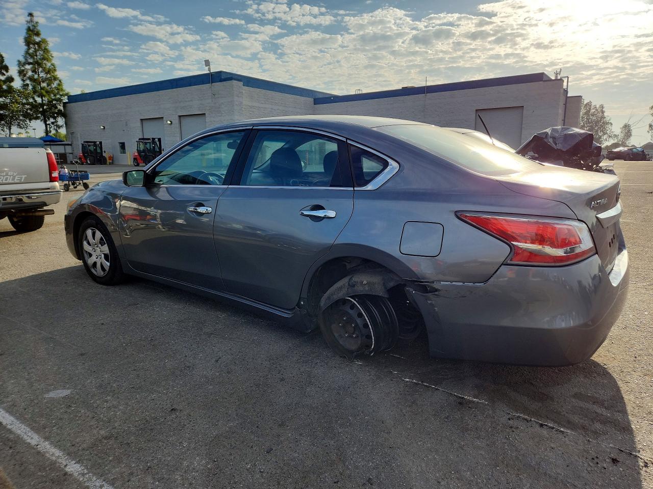 2015 Nissan Altima 2.5 Gray vin: 1N4AL3AP1FC449564
