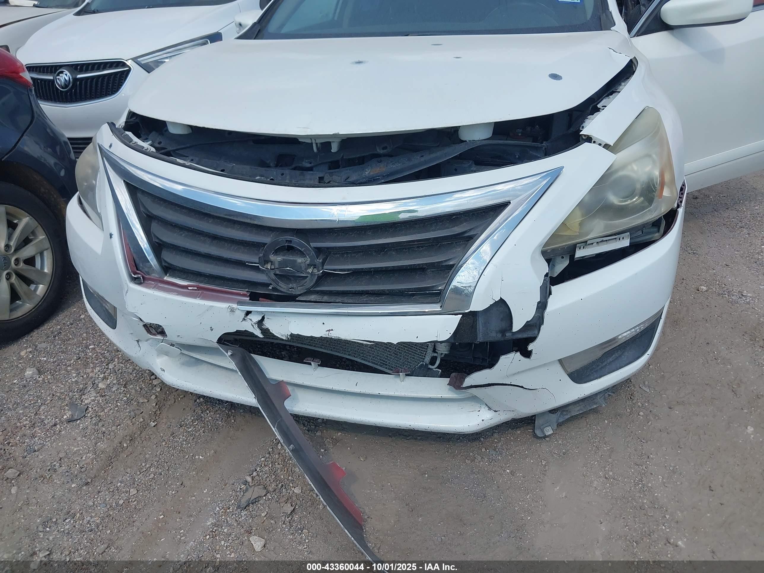 2015 Nissan Altima 2.5 S White vin: 1N4AL3AP1FC454764