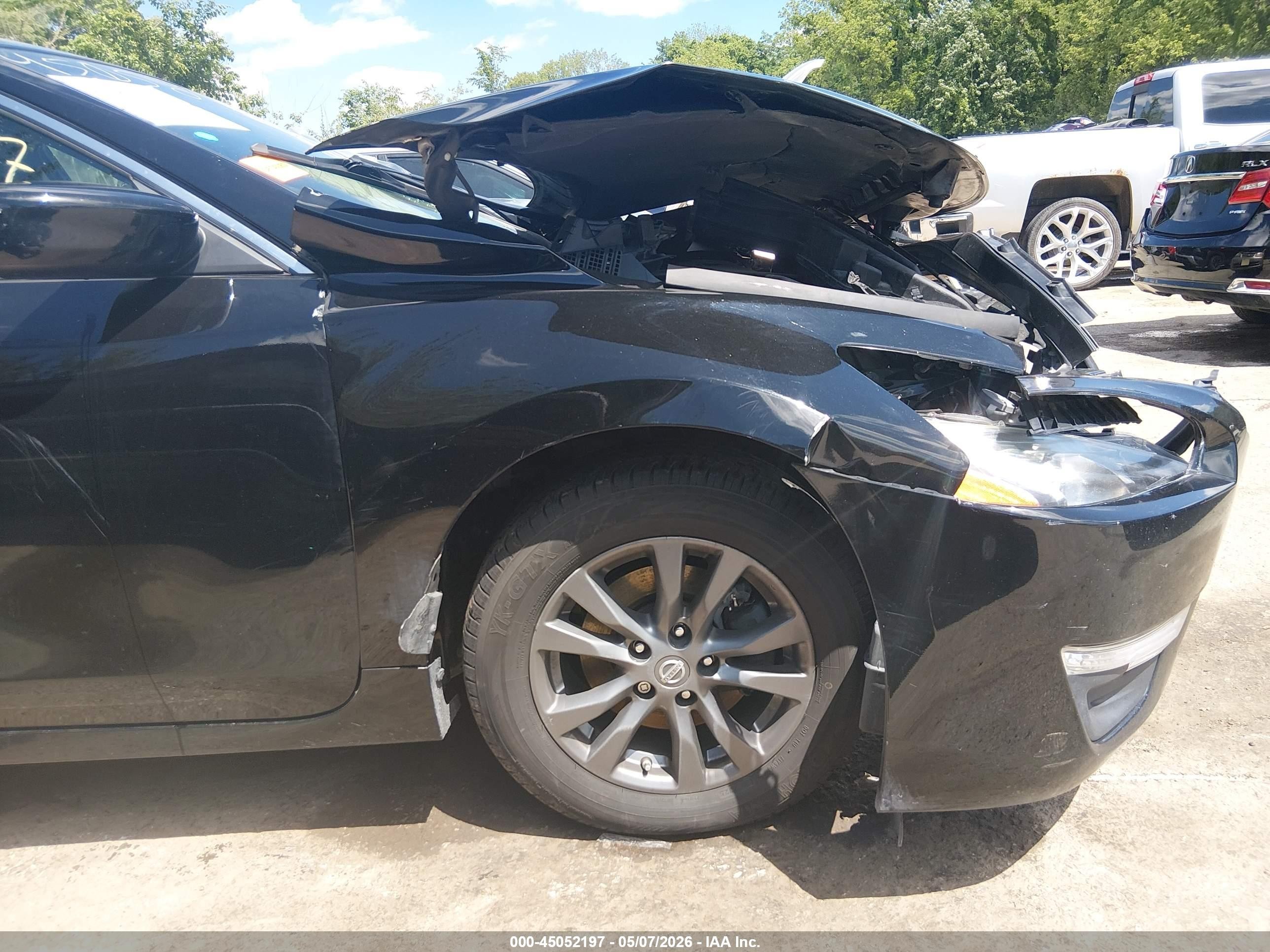 2015 Nissan Altima 2.5 S Черный vin: 1N4AL3AP1FC460029