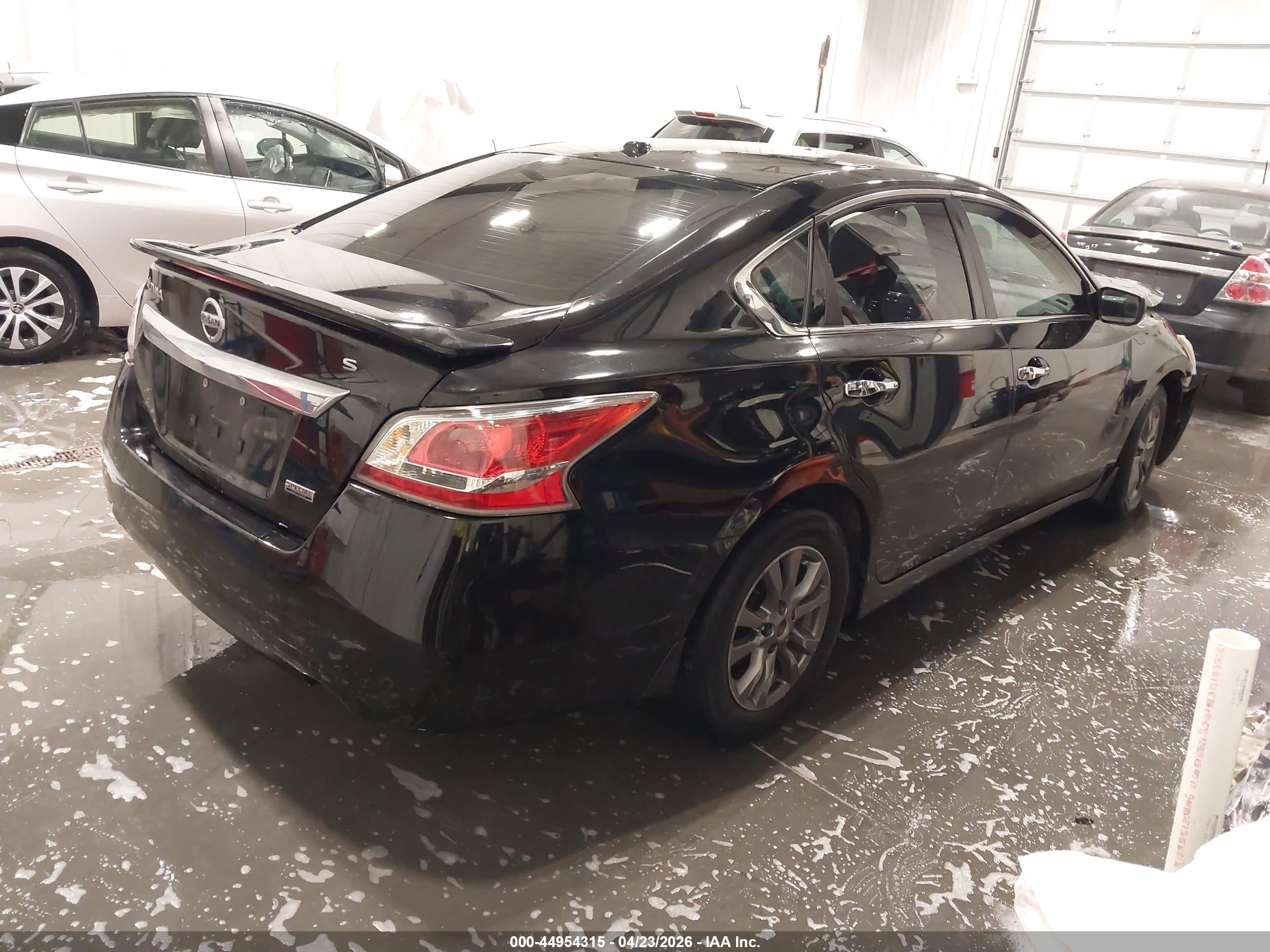 2015 Nissan Altima 2.5 S Black vin: 1N4AL3AP1FC470284