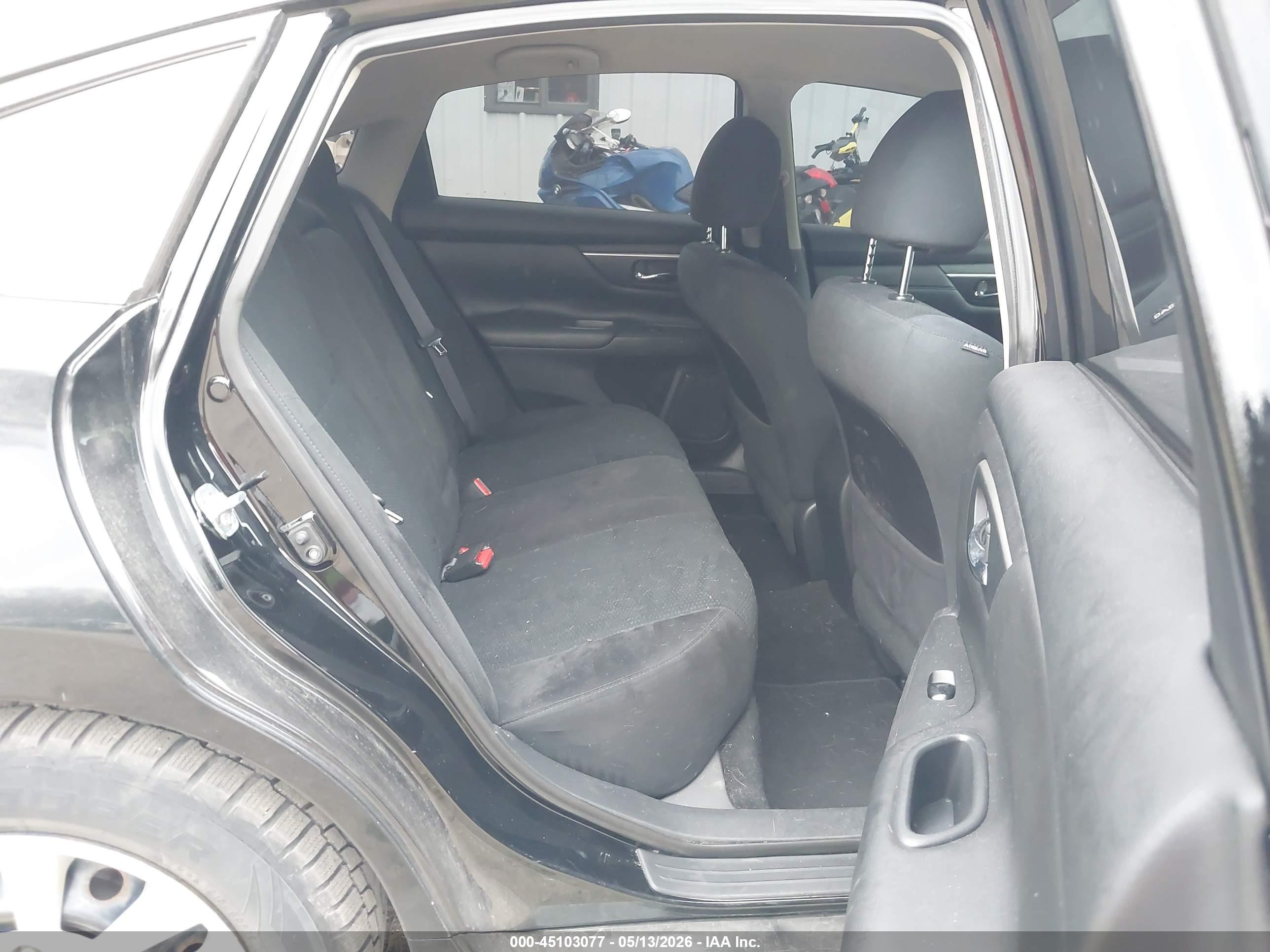 2015 Nissan Altima 2.5 S Black vin: 1N4AL3AP1FC471256