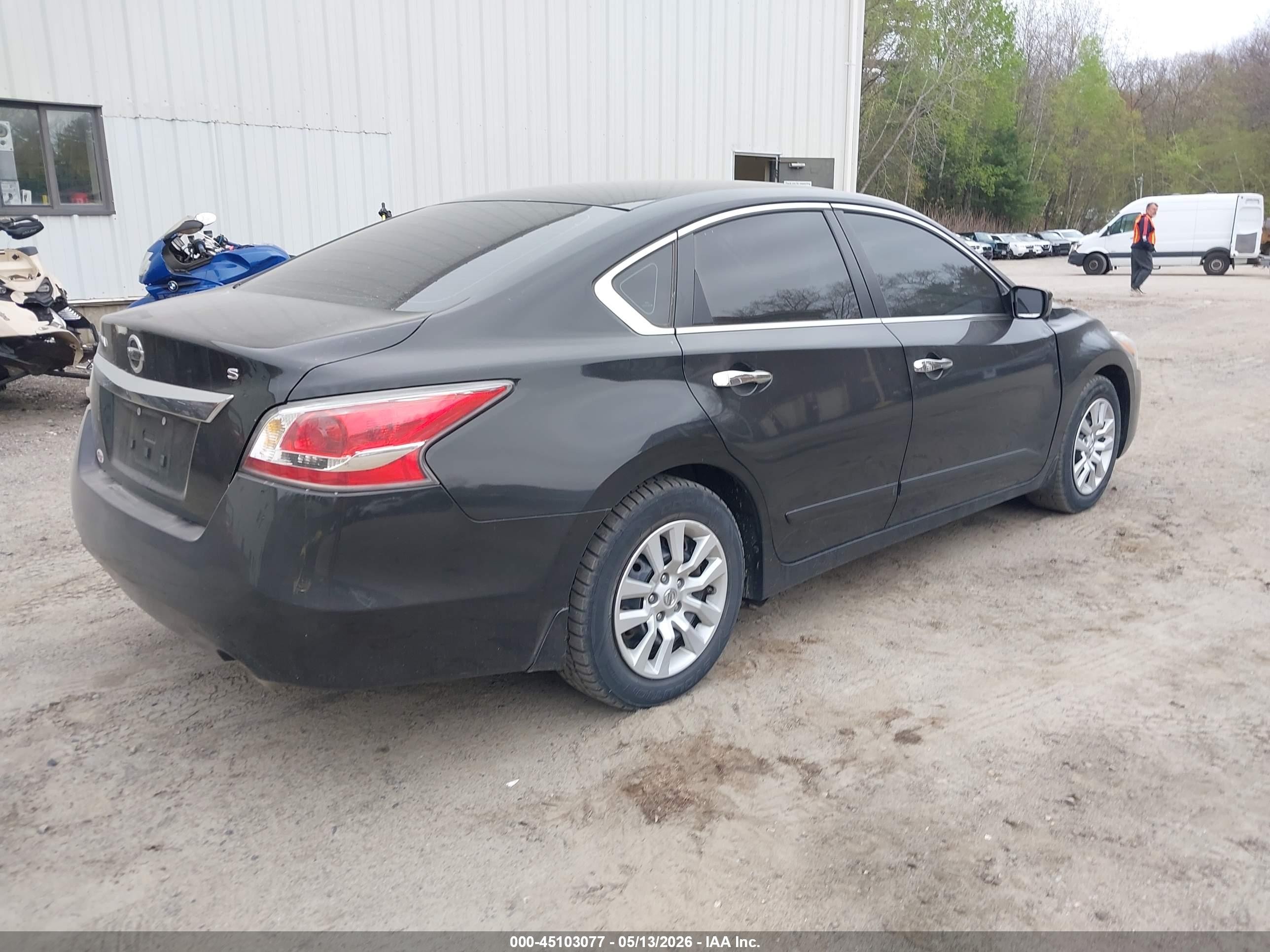 2015 Nissan Altima 2.5 S Black vin: 1N4AL3AP1FC471256