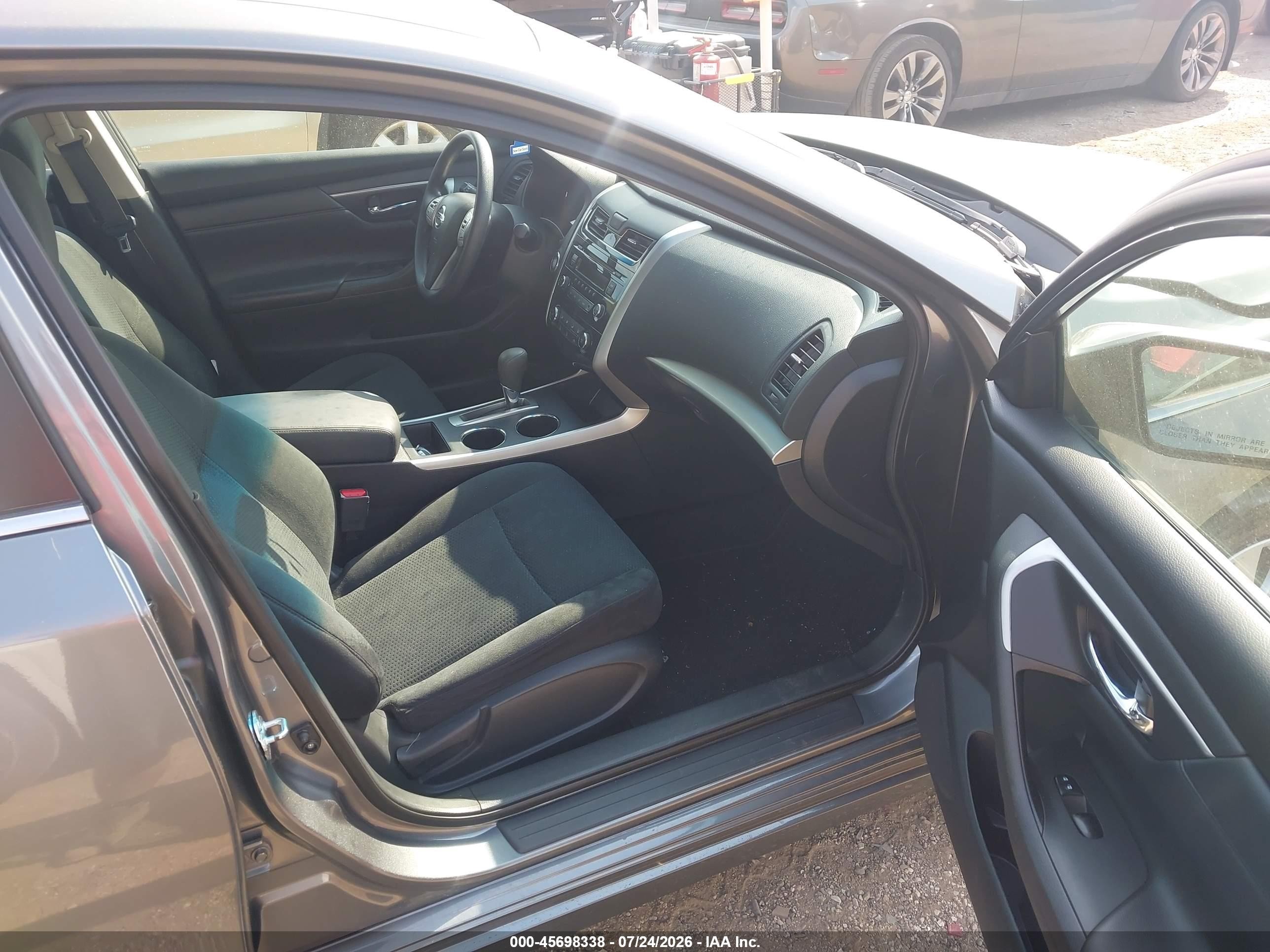 2015 Nissan Altima 2.5 S Gray vin: 1N4AL3AP1FC476747