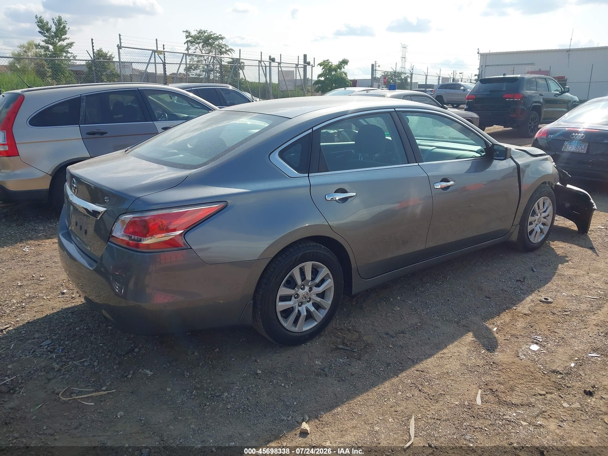2015 Nissan Altima 2.5 S Gray vin: 1N4AL3AP1FC476747