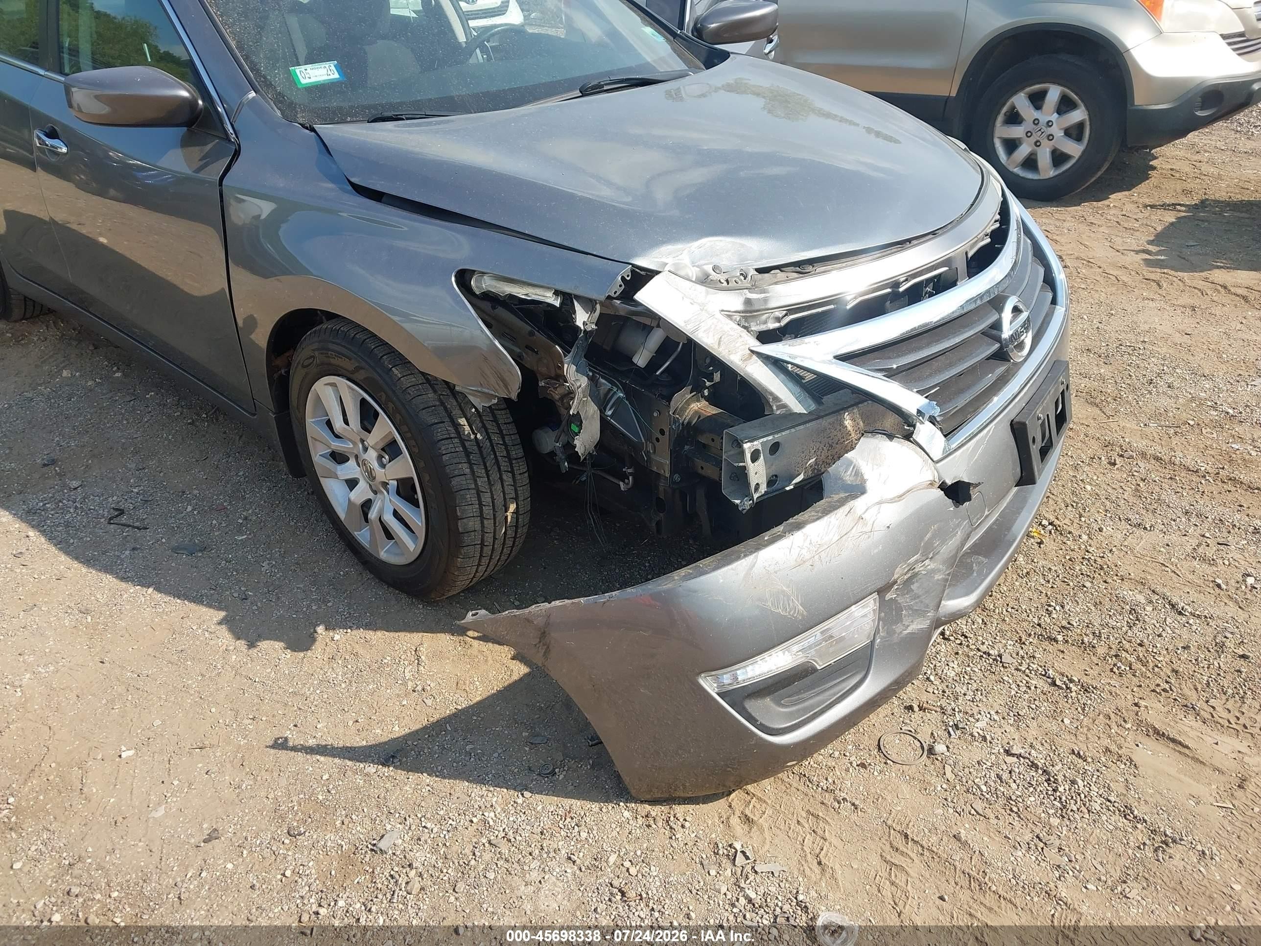2015 Nissan Altima 2.5 S Gray vin: 1N4AL3AP1FC476747