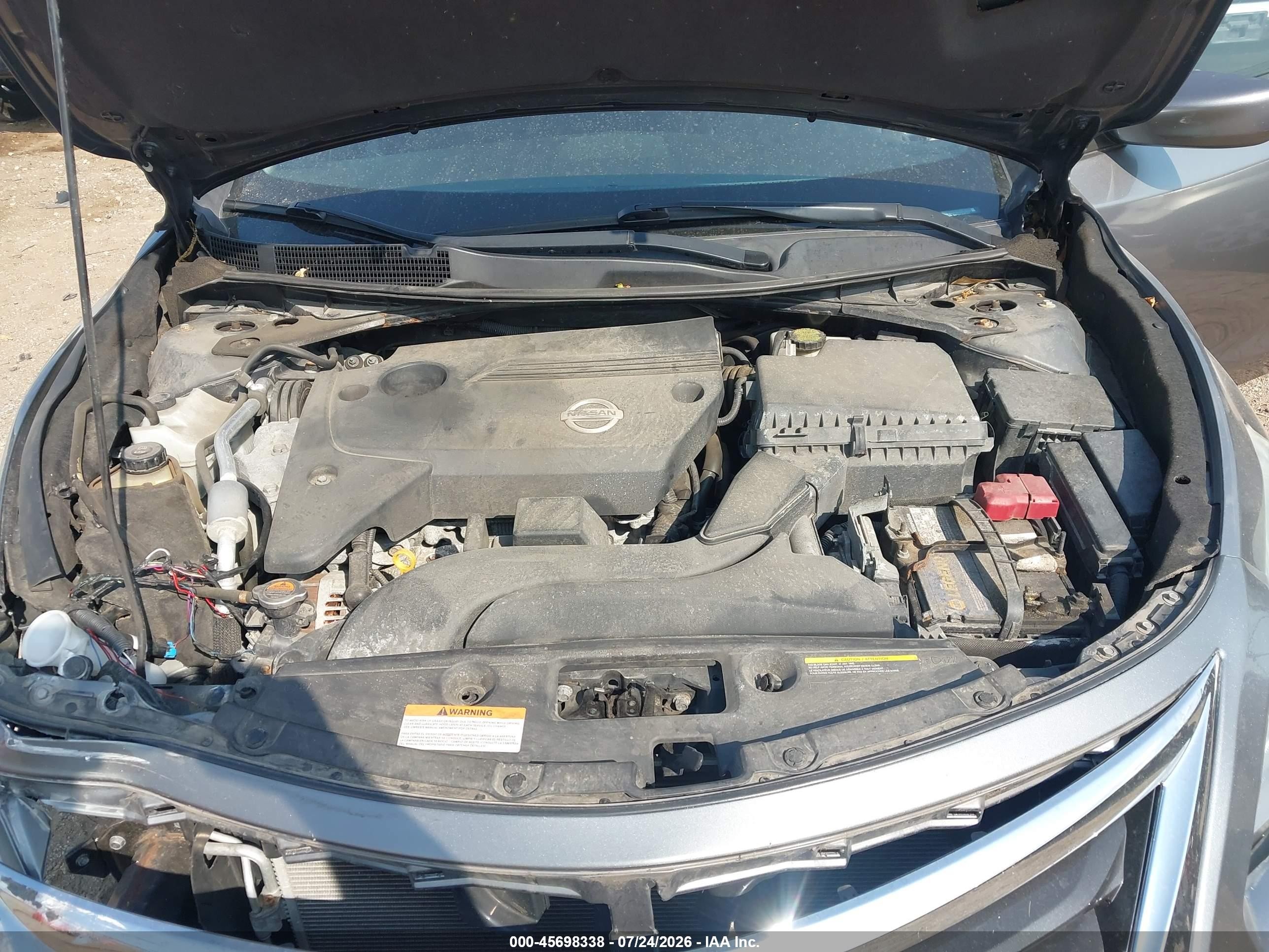 2015 Nissan Altima 2.5 S Gray vin: 1N4AL3AP1FC476747