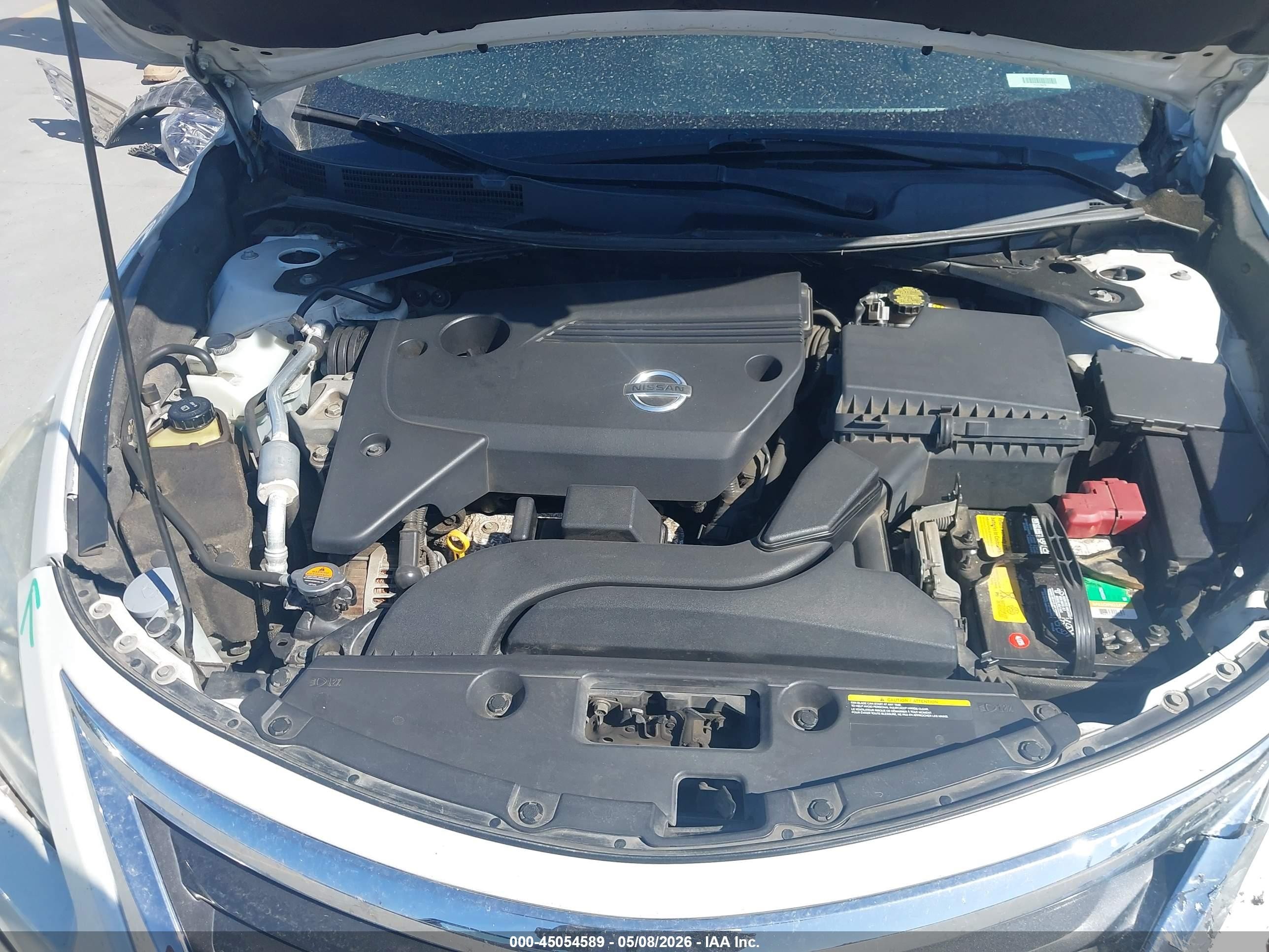 2015 Nissan Altima 2.5 Sv White vin: 1N4AL3AP1FC481009
