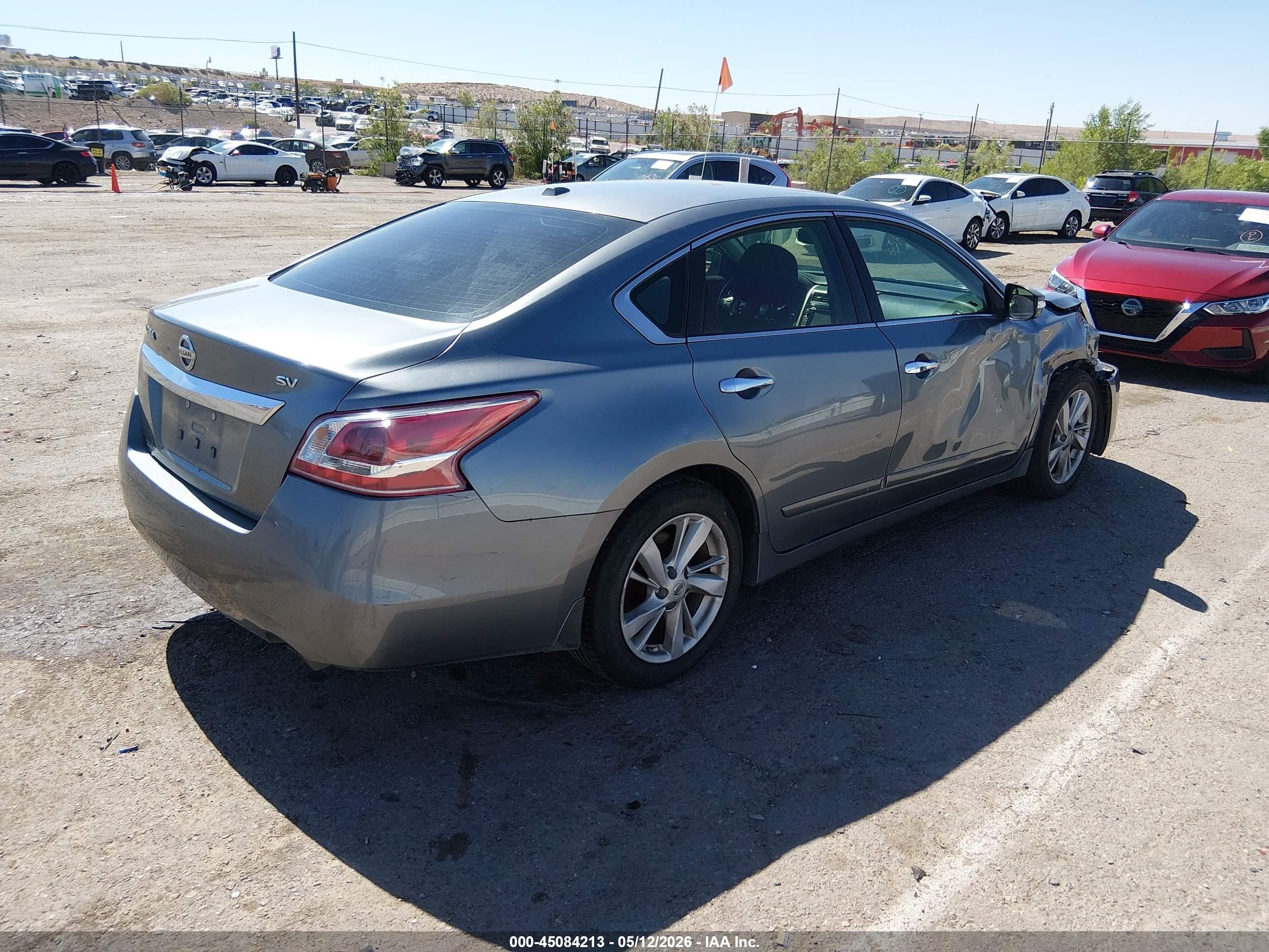 2015 Nissan Altima 2.5 Sv Silver vin: 1N4AL3AP1FC483018