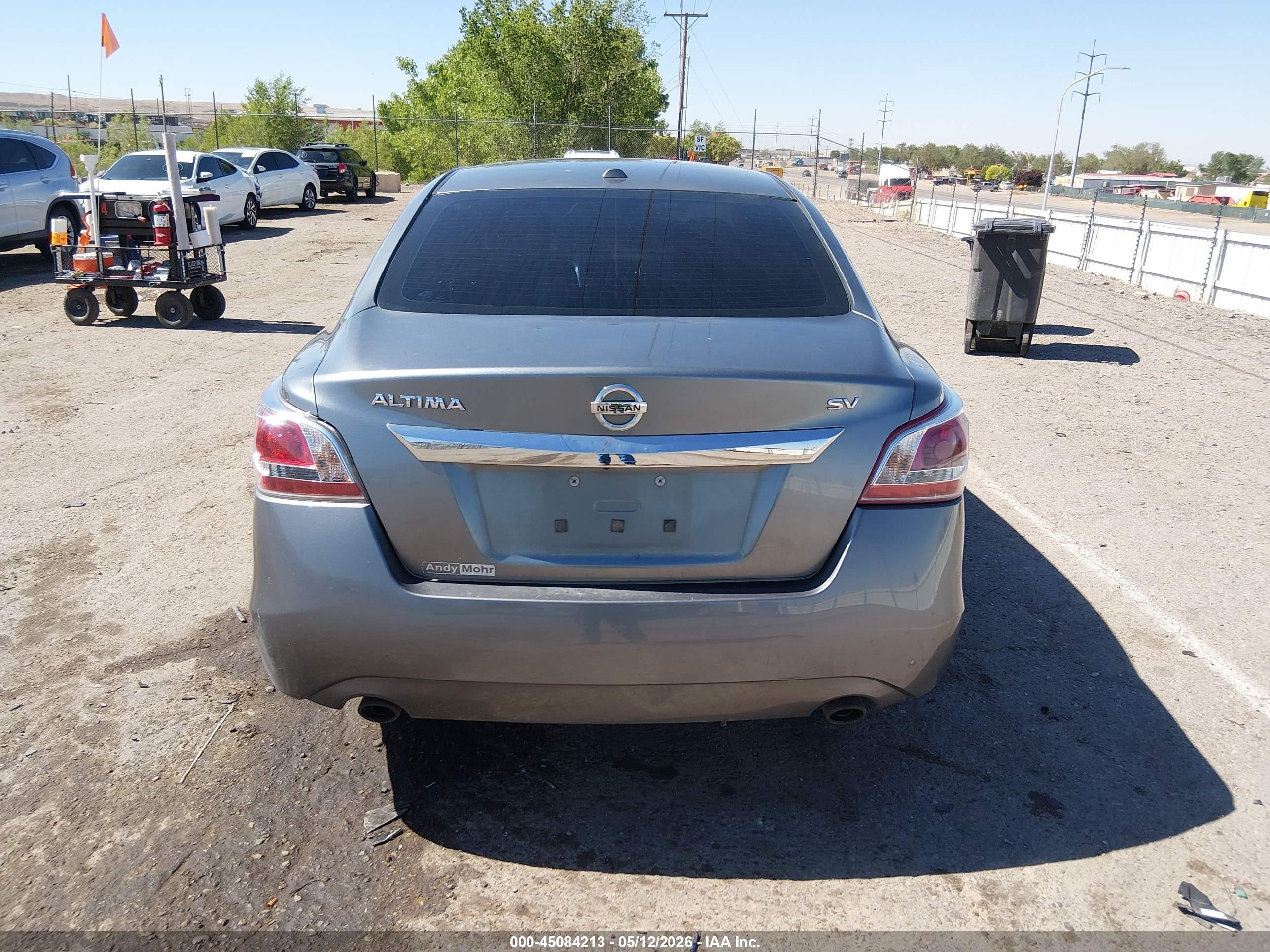 2015 Nissan Altima 2.5 Sv Silver vin: 1N4AL3AP1FC483018