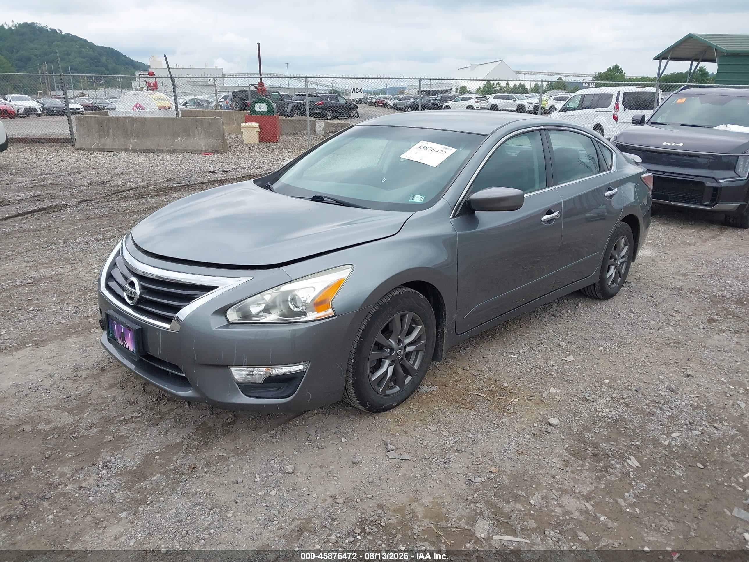 2015 Nissan Altima 2.5 S Gray vin: 1N4AL3AP1FC486386