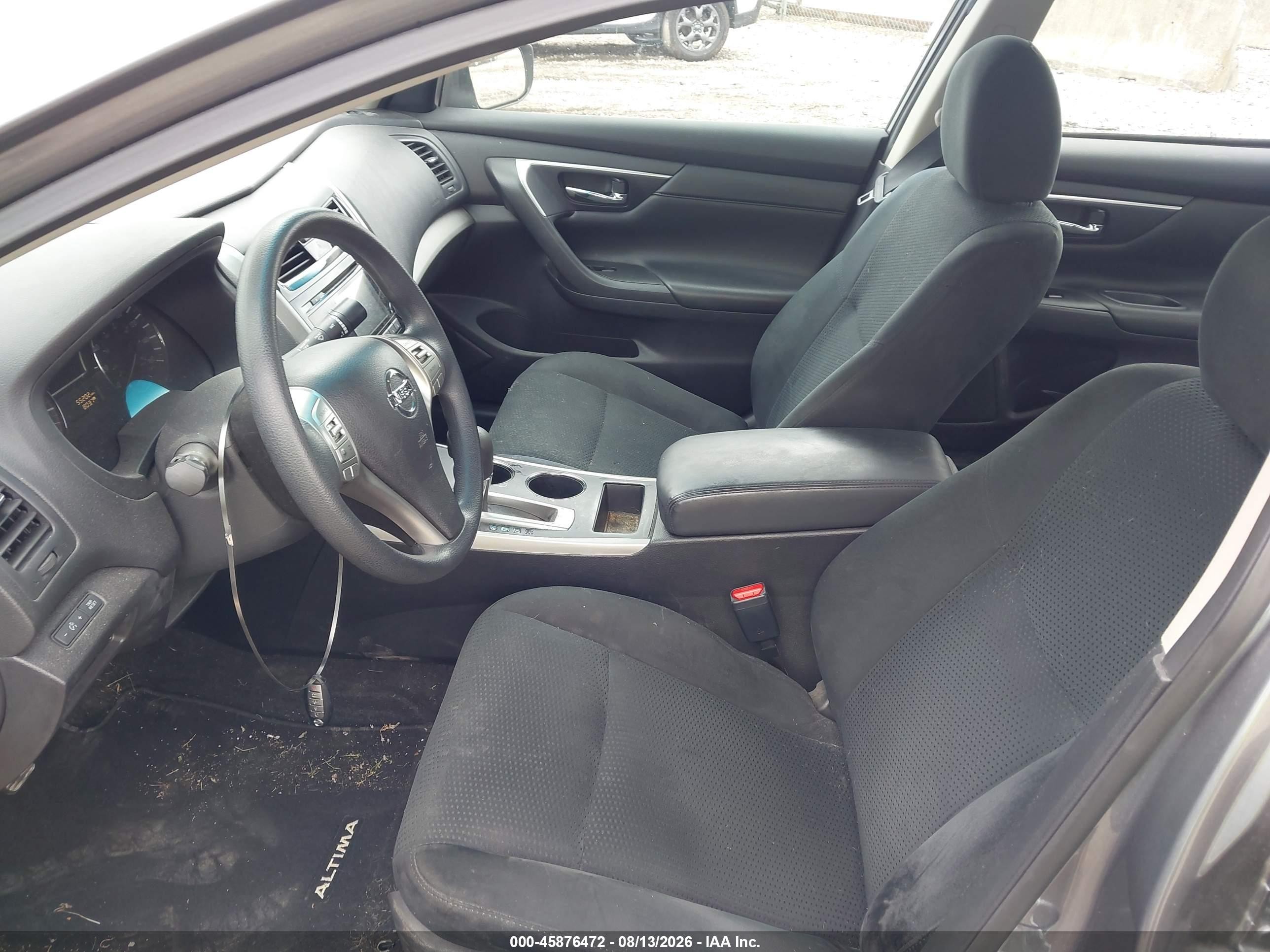 2015 Nissan Altima 2.5 S Gray vin: 1N4AL3AP1FC486386