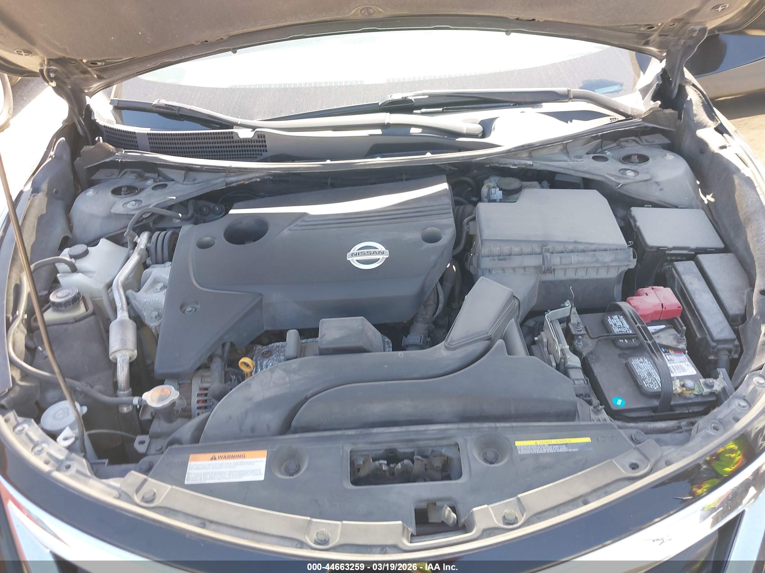 2015 Nissan Altima 2.5 S Черный vin: 1N4AL3AP1FC487733