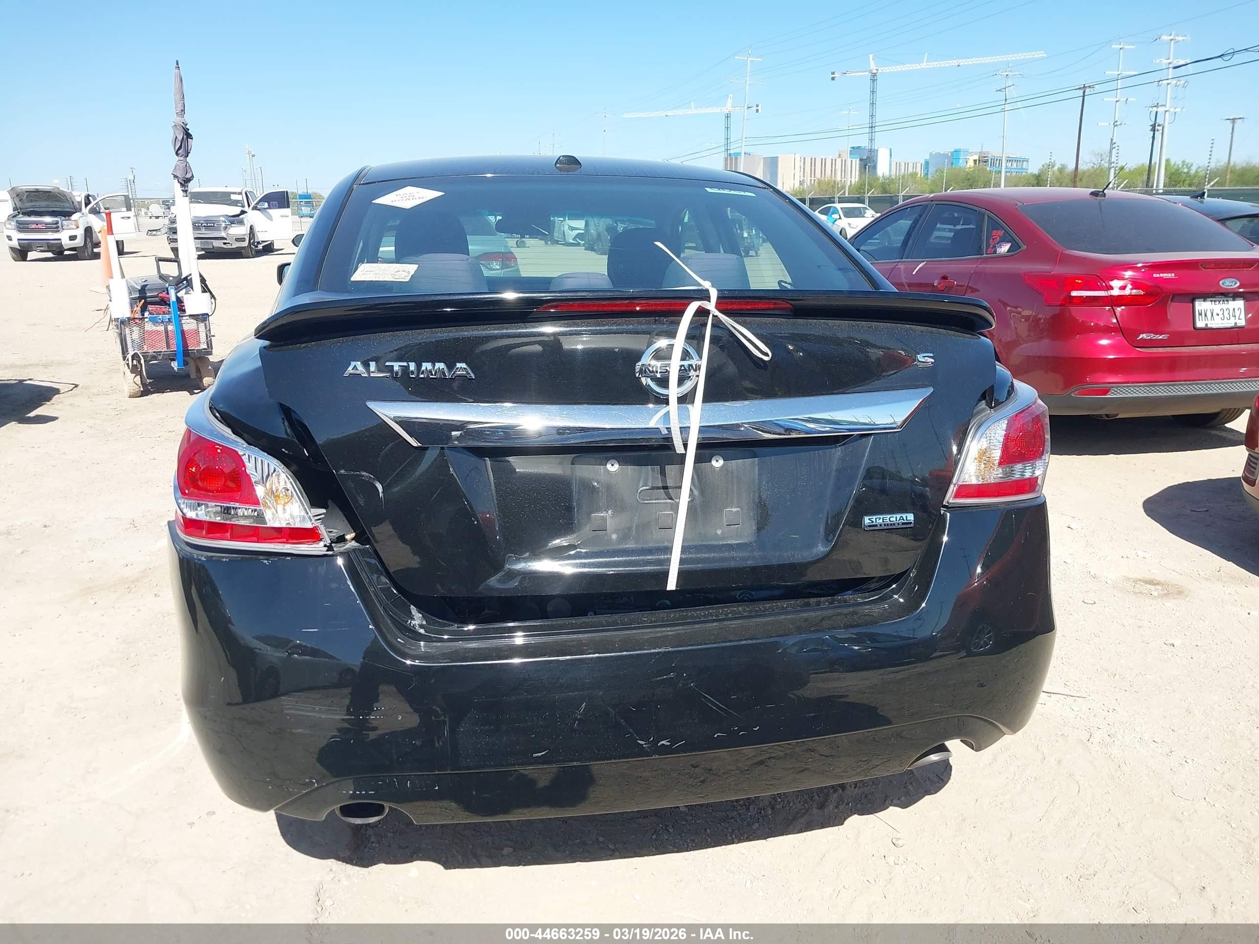 2015 Nissan Altima 2.5 S Черный vin: 1N4AL3AP1FC487733