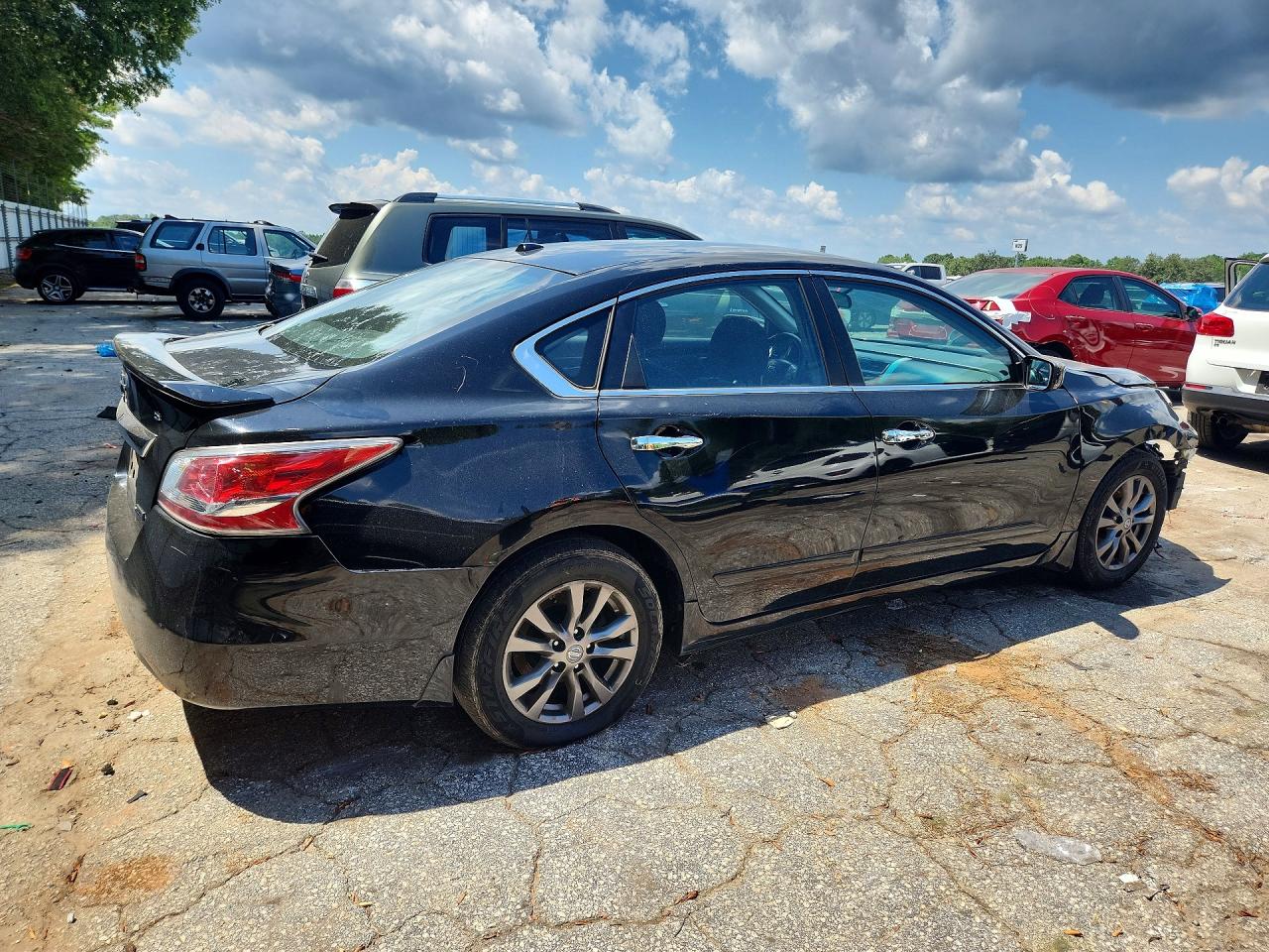 2015 Nissan Altima 2.5 S Black vin: 1N4AL3AP1FC487800