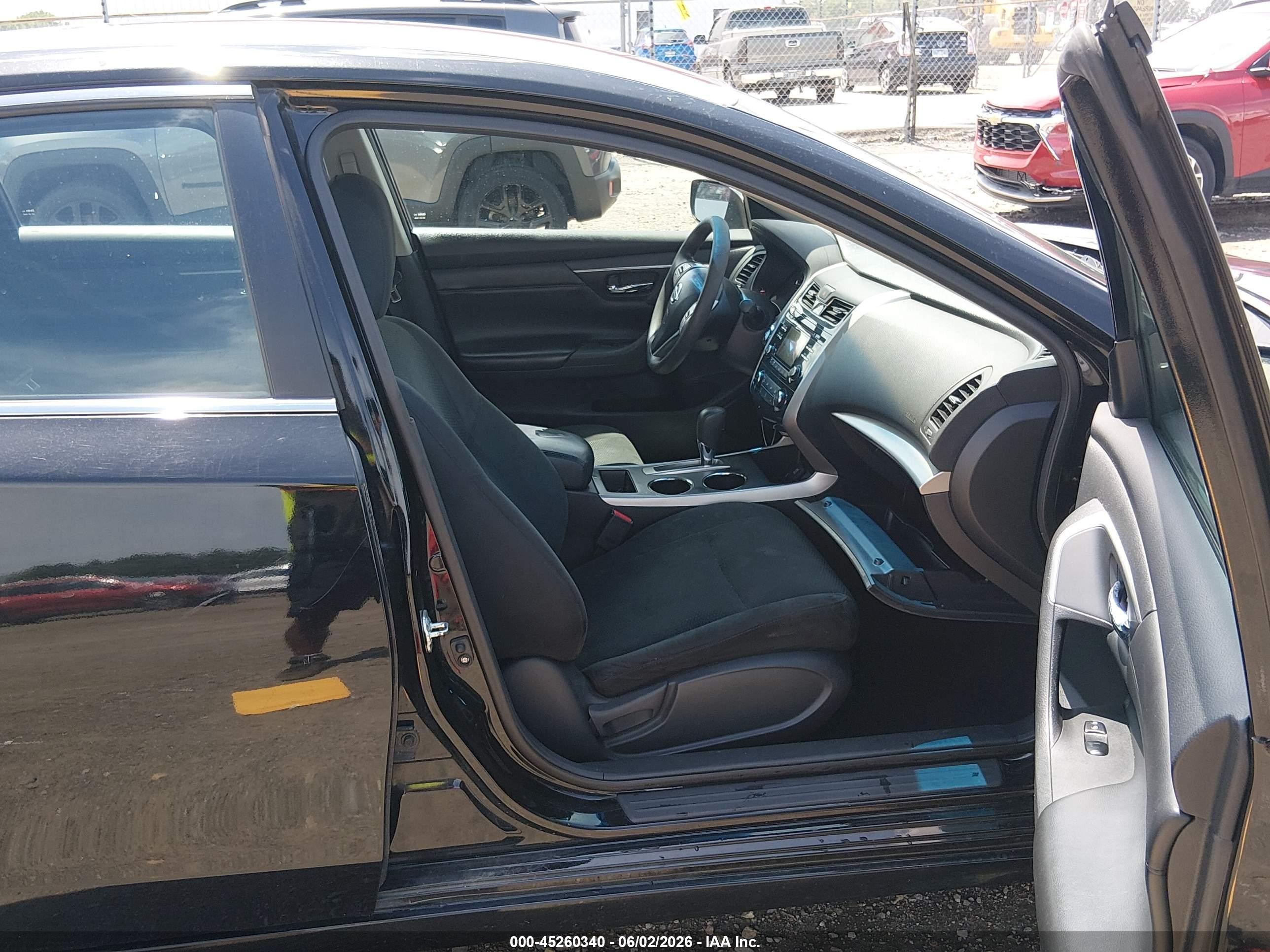 2015 Nissan Altima 2.5 S Black vin: 1N4AL3AP1FC490065