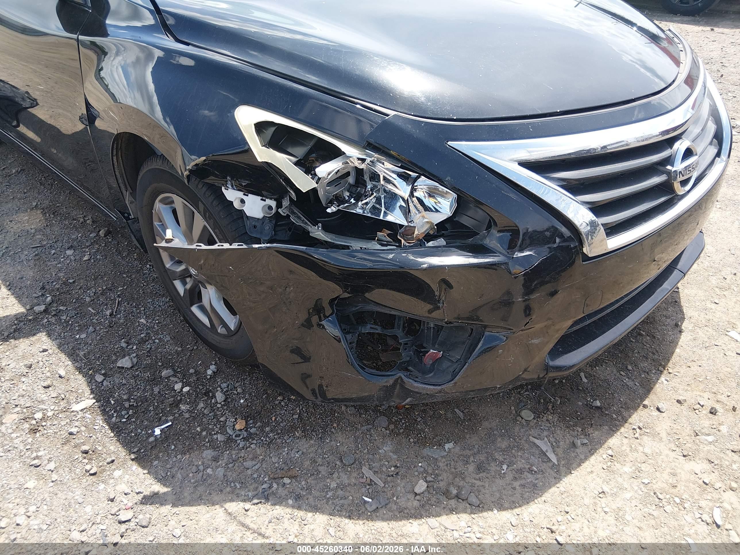 2015 Nissan Altima 2.5 S Black vin: 1N4AL3AP1FC490065