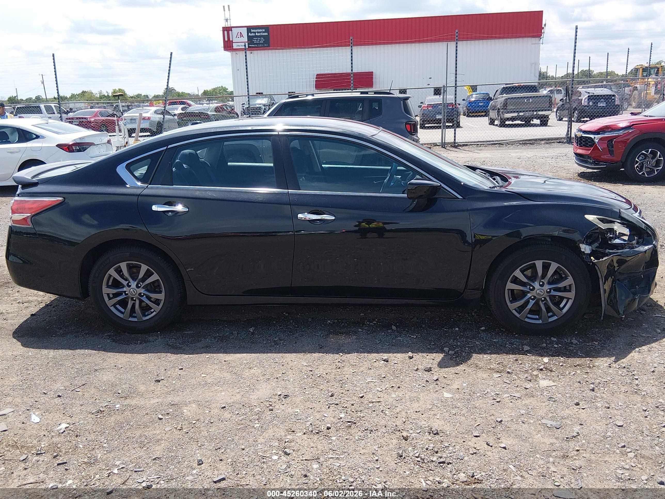 2015 Nissan Altima 2.5 S Black vin: 1N4AL3AP1FC490065
