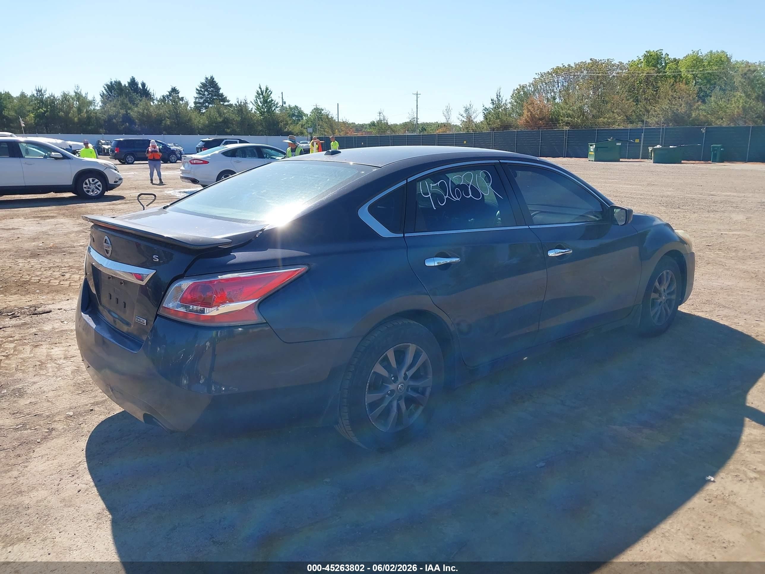 2015 Nissan Altima 2.5 S Black vin: 1N4AL3AP1FC492236