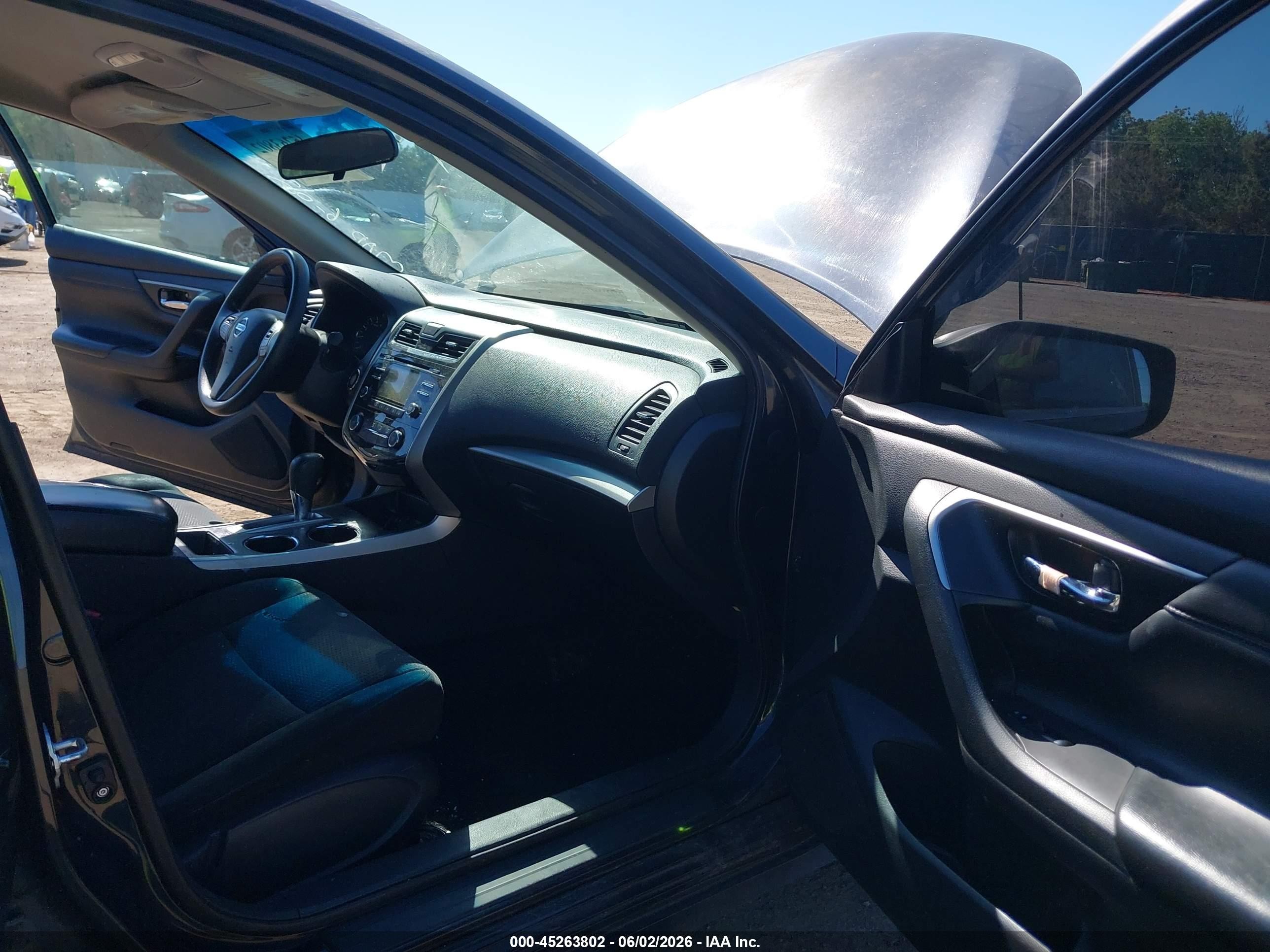 2015 Nissan Altima 2.5 S Black vin: 1N4AL3AP1FC492236