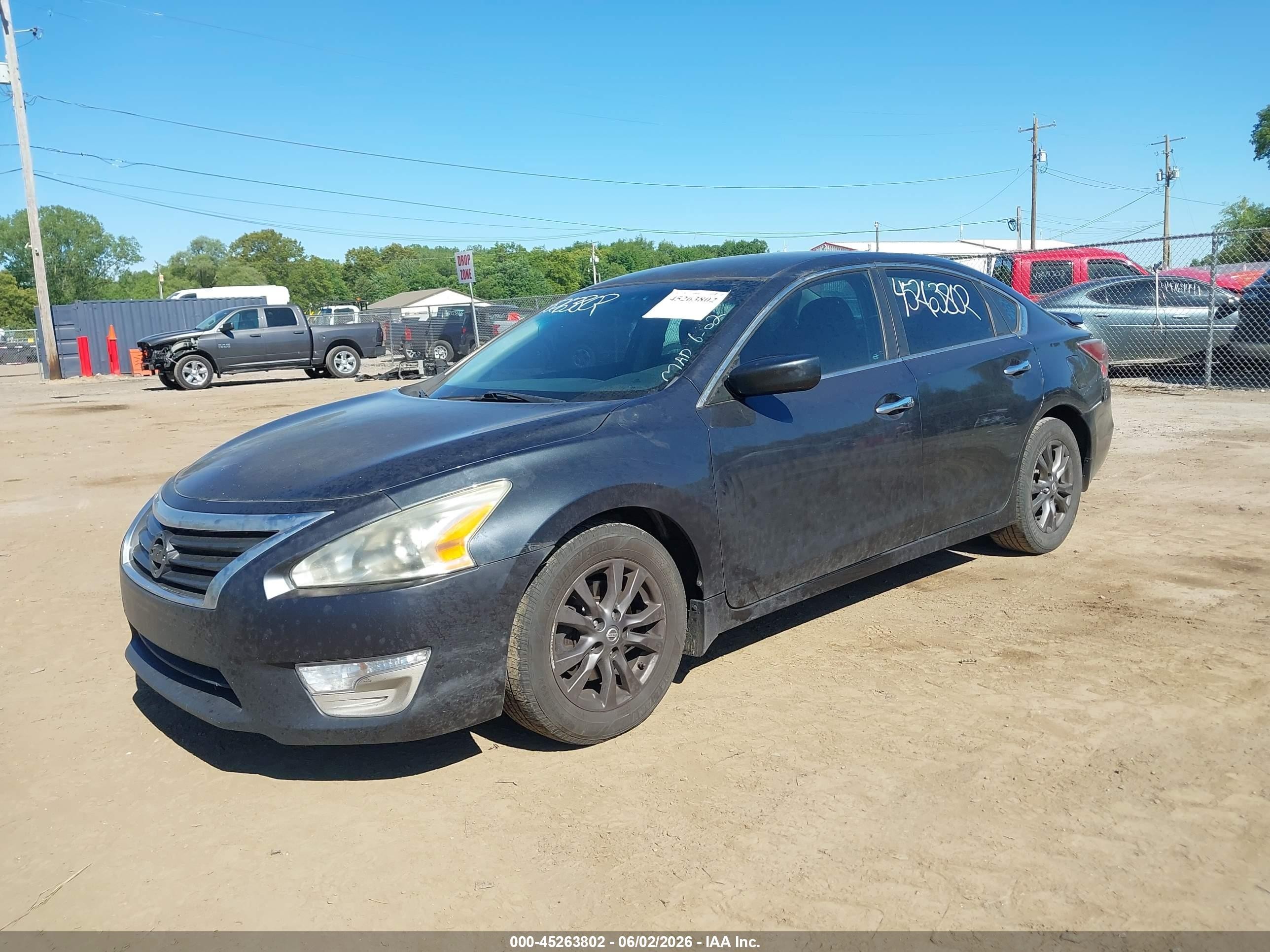 2015 Nissan Altima 2.5 S Black vin: 1N4AL3AP1FC492236