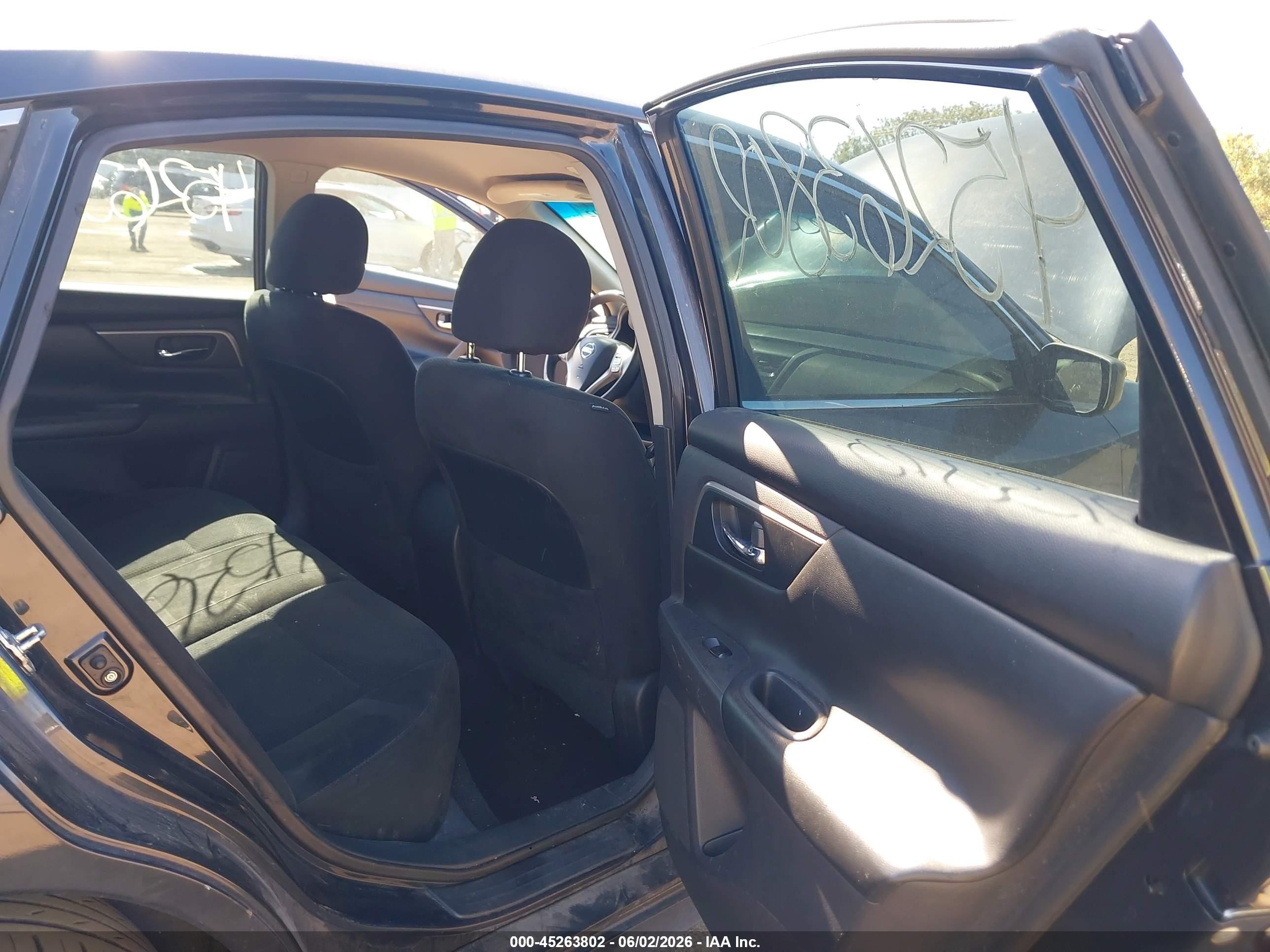 2015 Nissan Altima 2.5 S Black vin: 1N4AL3AP1FC492236