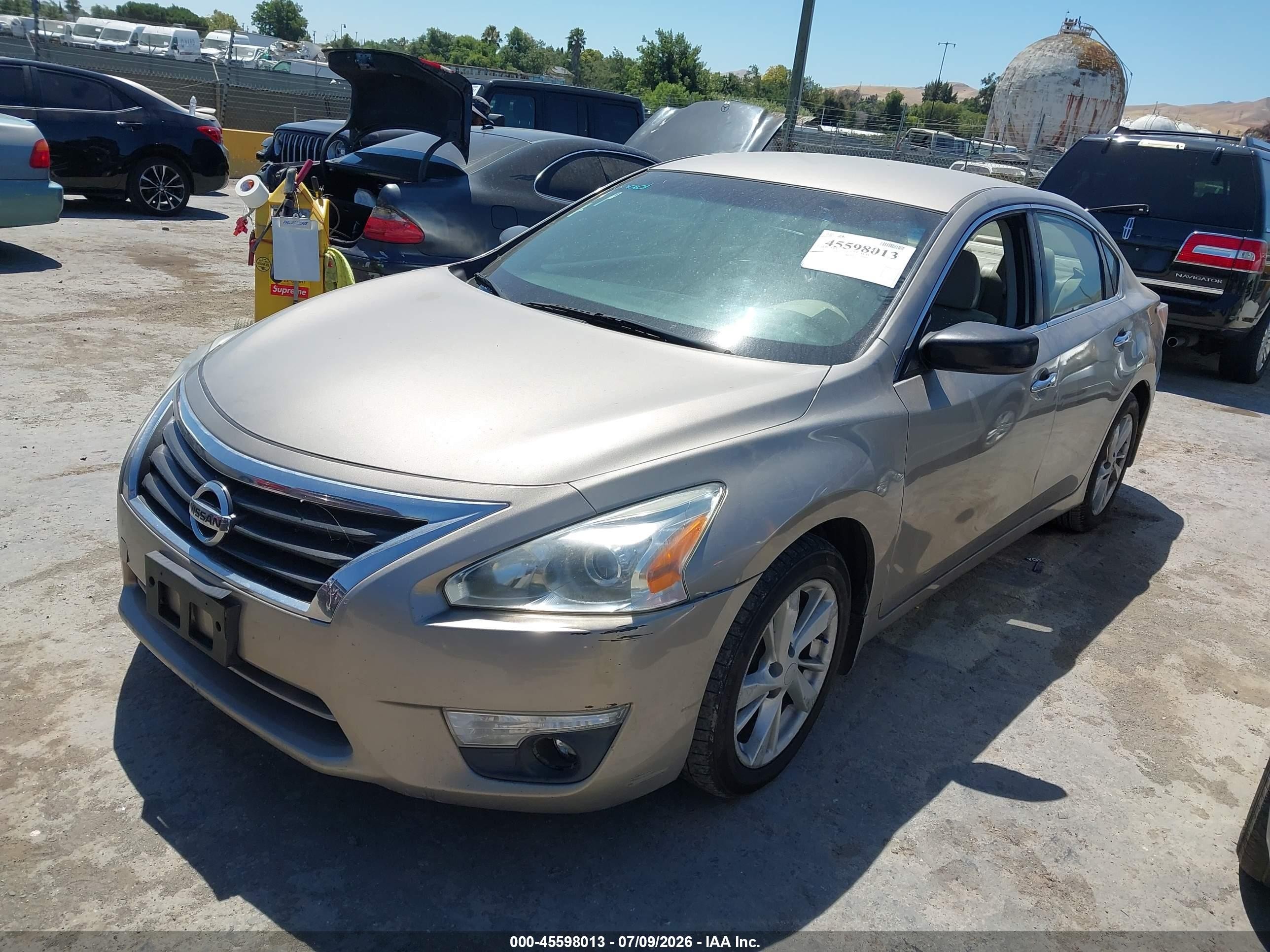 2015 Nissan Altima 2.5 Sv Beige vin: 1N4AL3AP1FC493659