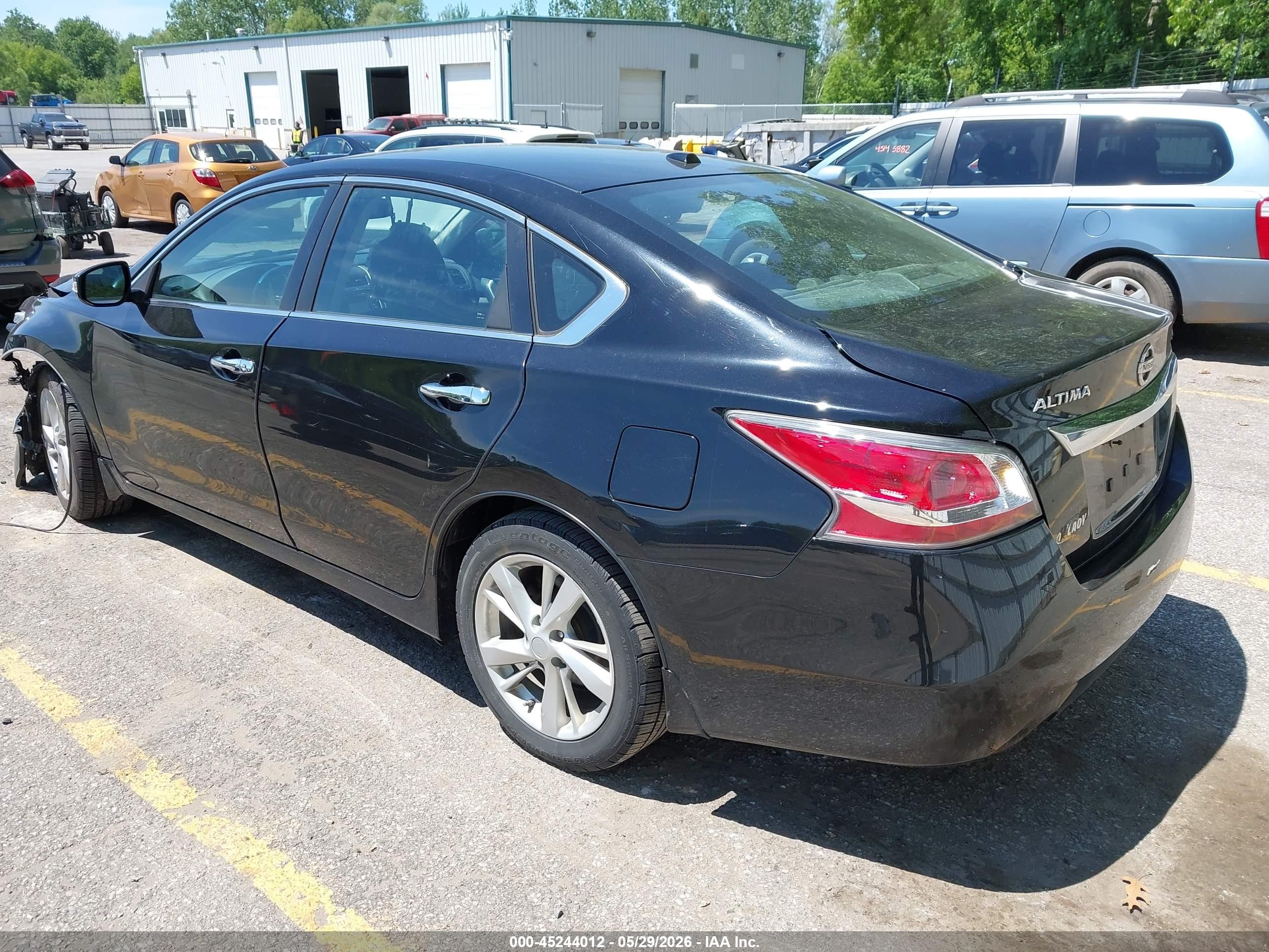 2015 Nissan Altima 2.5 Sv Black vin: 1N4AL3AP1FC498053