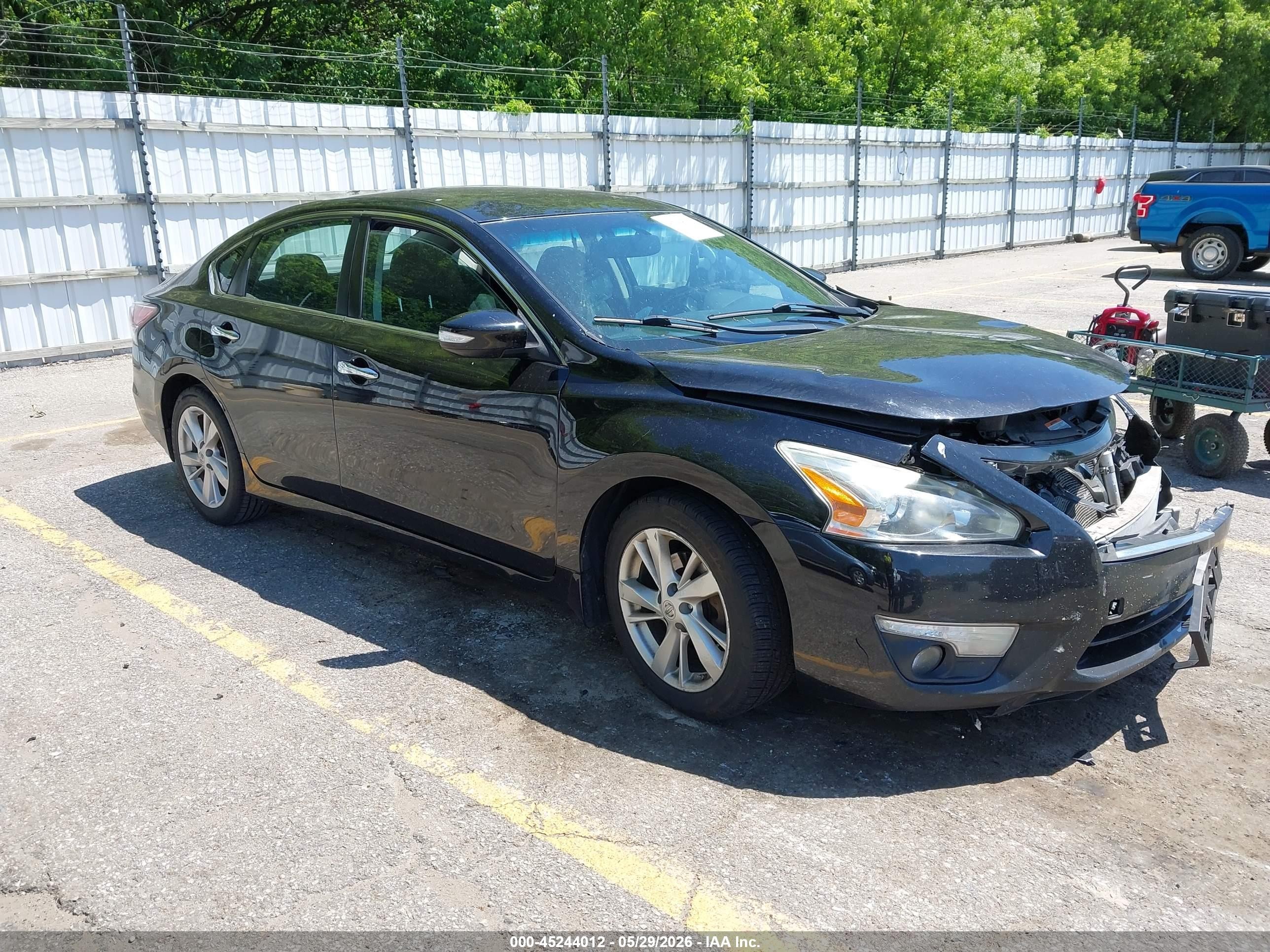 2015 Nissan Altima 2.5 Sv Black vin: 1N4AL3AP1FC498053