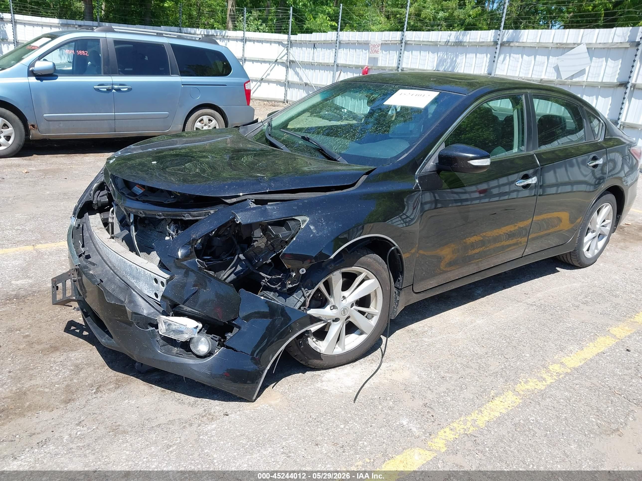 2015 Nissan Altima 2.5 Sv Black vin: 1N4AL3AP1FC498053