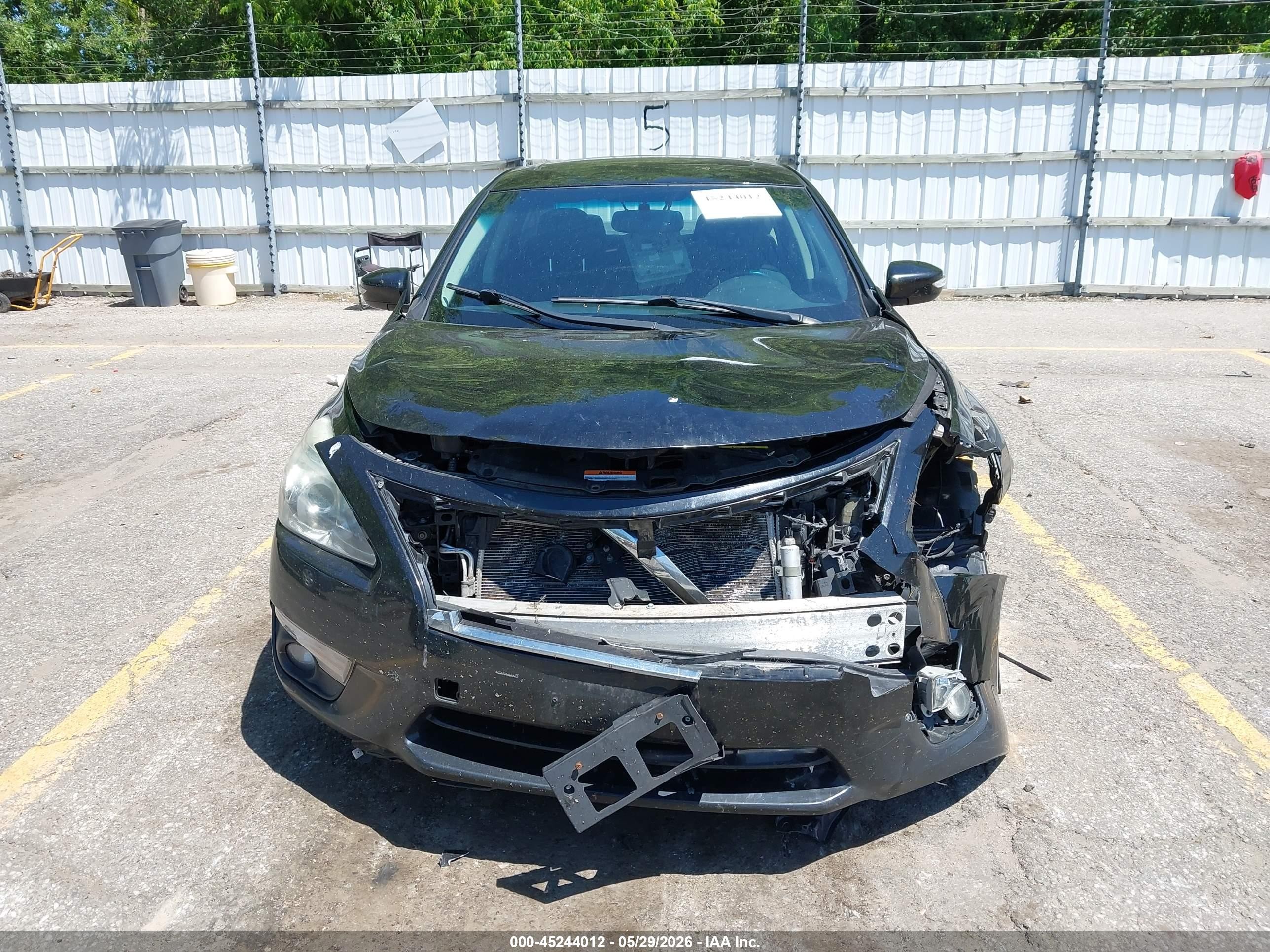 2015 Nissan Altima 2.5 Sv Black vin: 1N4AL3AP1FC498053
