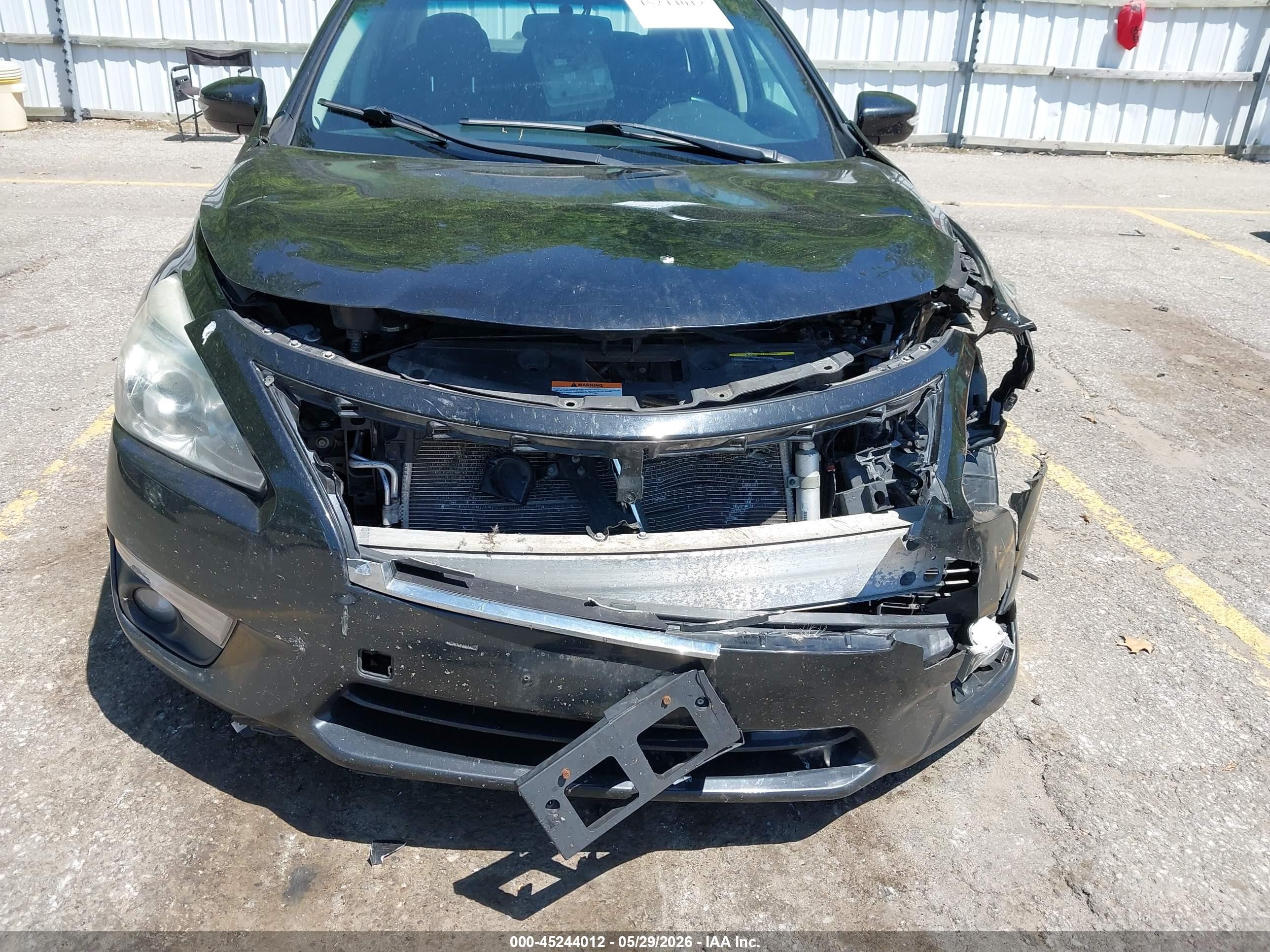 2015 Nissan Altima 2.5 Sv Black vin: 1N4AL3AP1FC498053