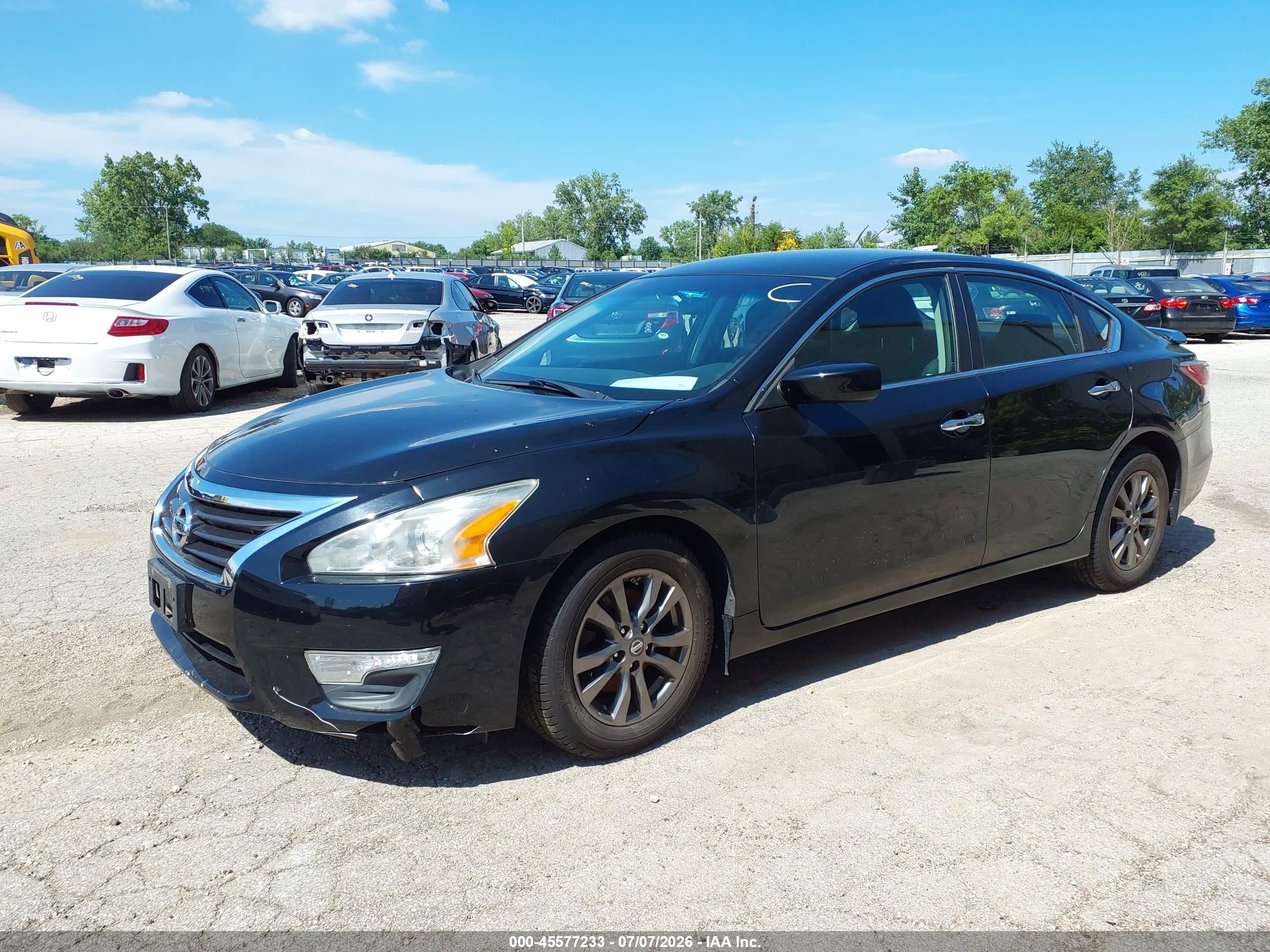 2015 Nissan Altima 2.5 S Black vin: 1N4AL3AP1FC567081
