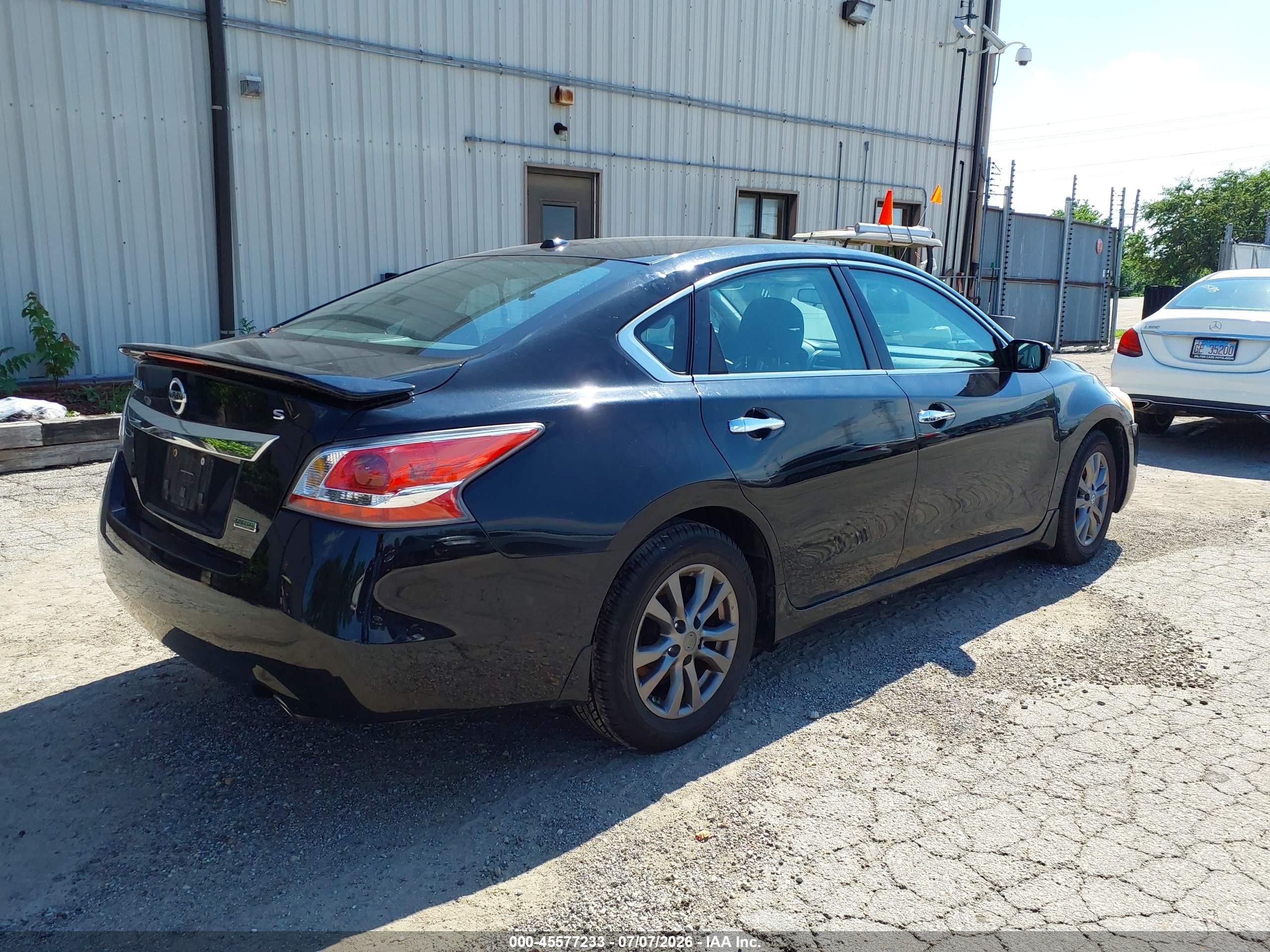 2015 Nissan Altima 2.5 S Black vin: 1N4AL3AP1FC567081