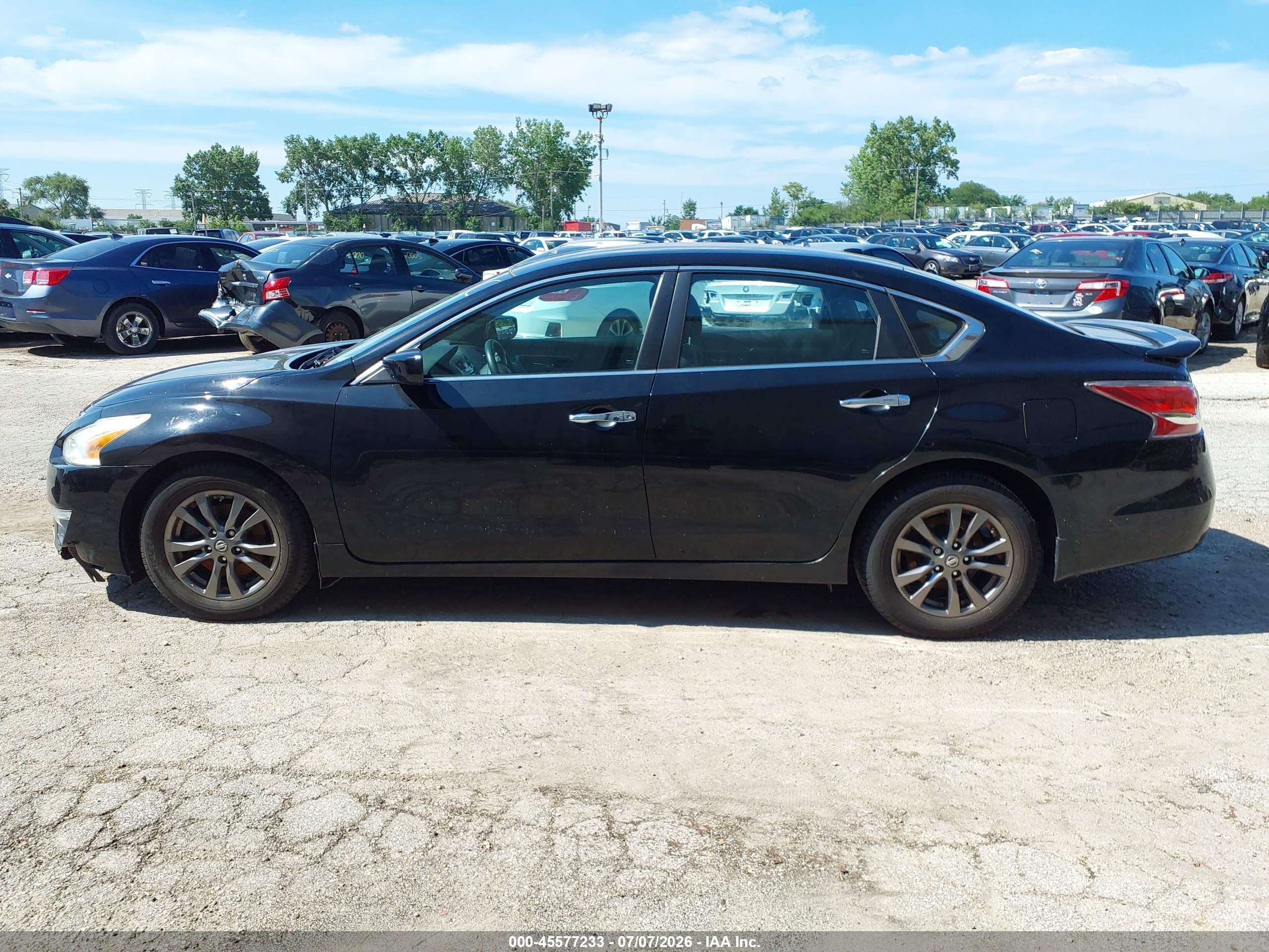 2015 Nissan Altima 2.5 S Black vin: 1N4AL3AP1FC567081
