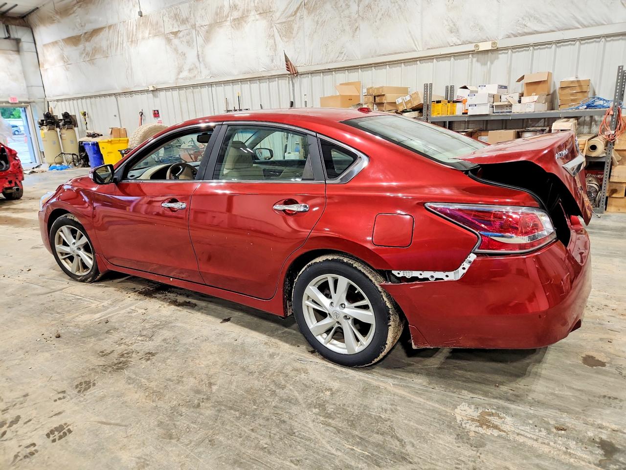 2015 Nissan Altima 2.5 Sv Бордовый vin: 1N4AL3AP1FC567789