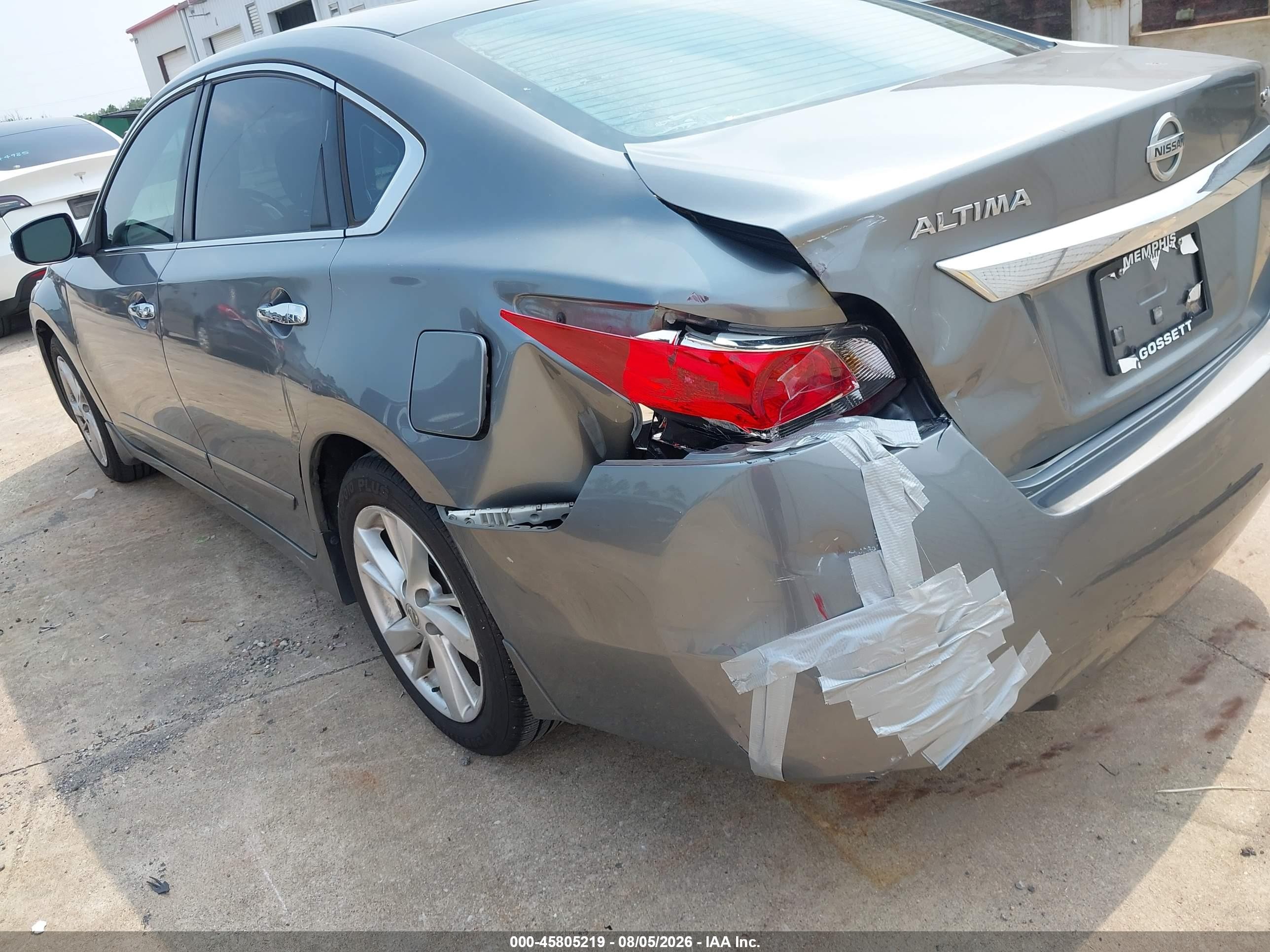 2015 Nissan Altima 2.5 Sv Gray vin: 1N4AL3AP1FC572118