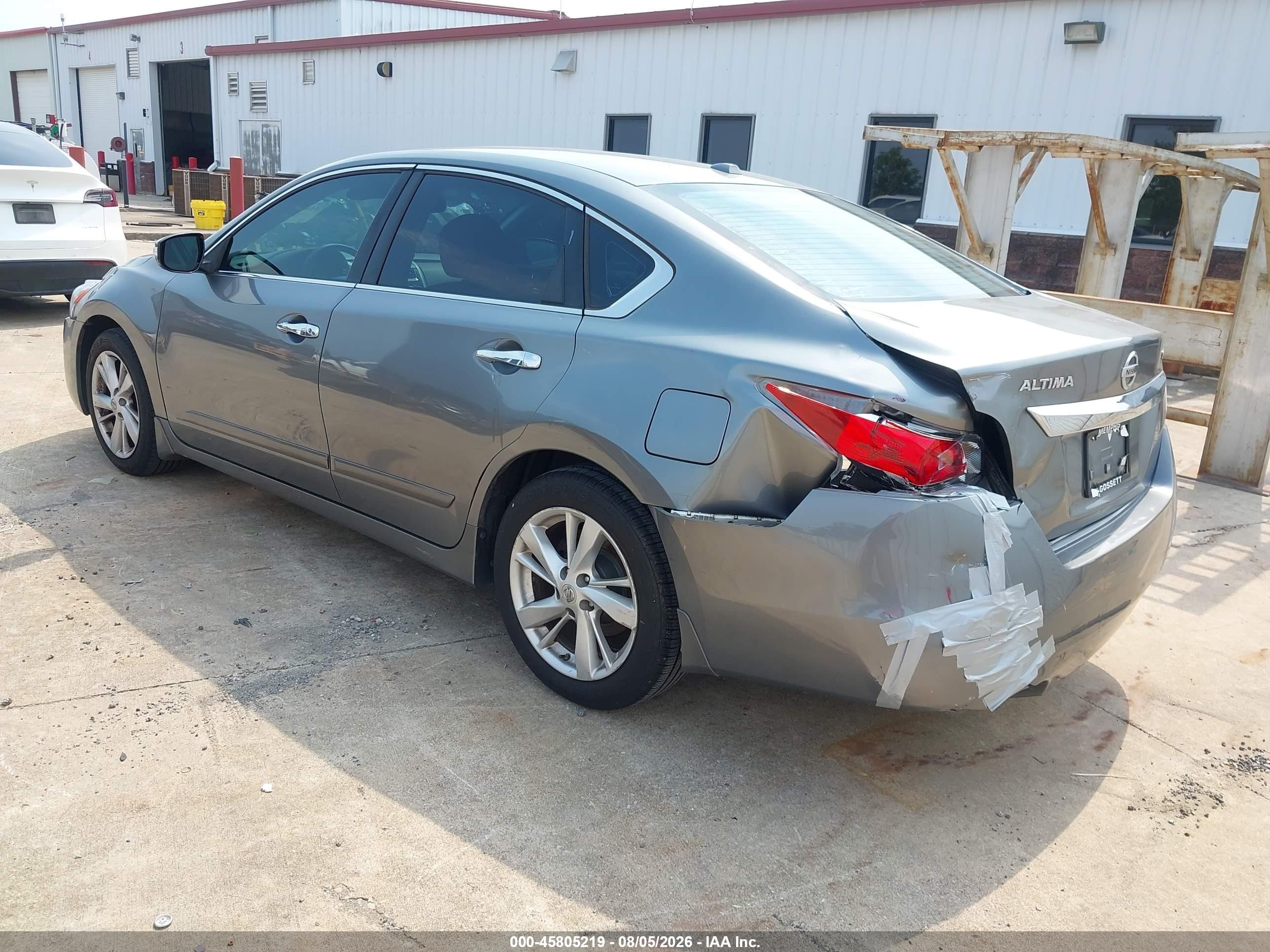 2015 Nissan Altima 2.5 Sv Gray vin: 1N4AL3AP1FC572118
