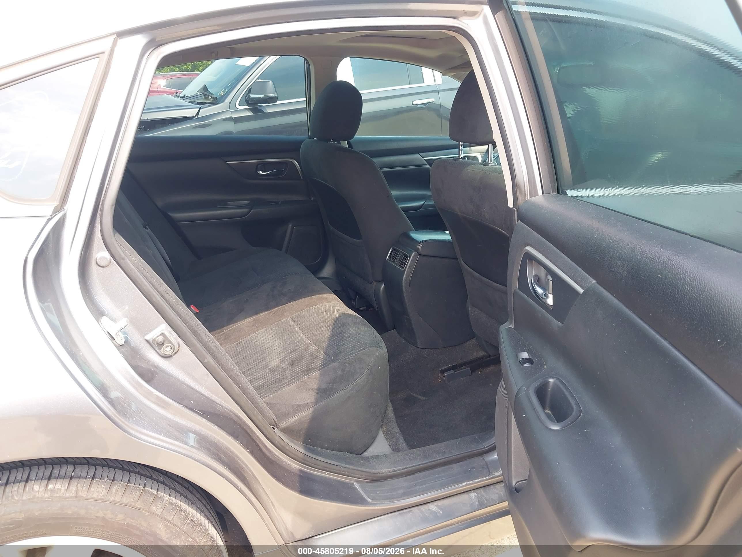 2015 Nissan Altima 2.5 Sv Gray vin: 1N4AL3AP1FC572118