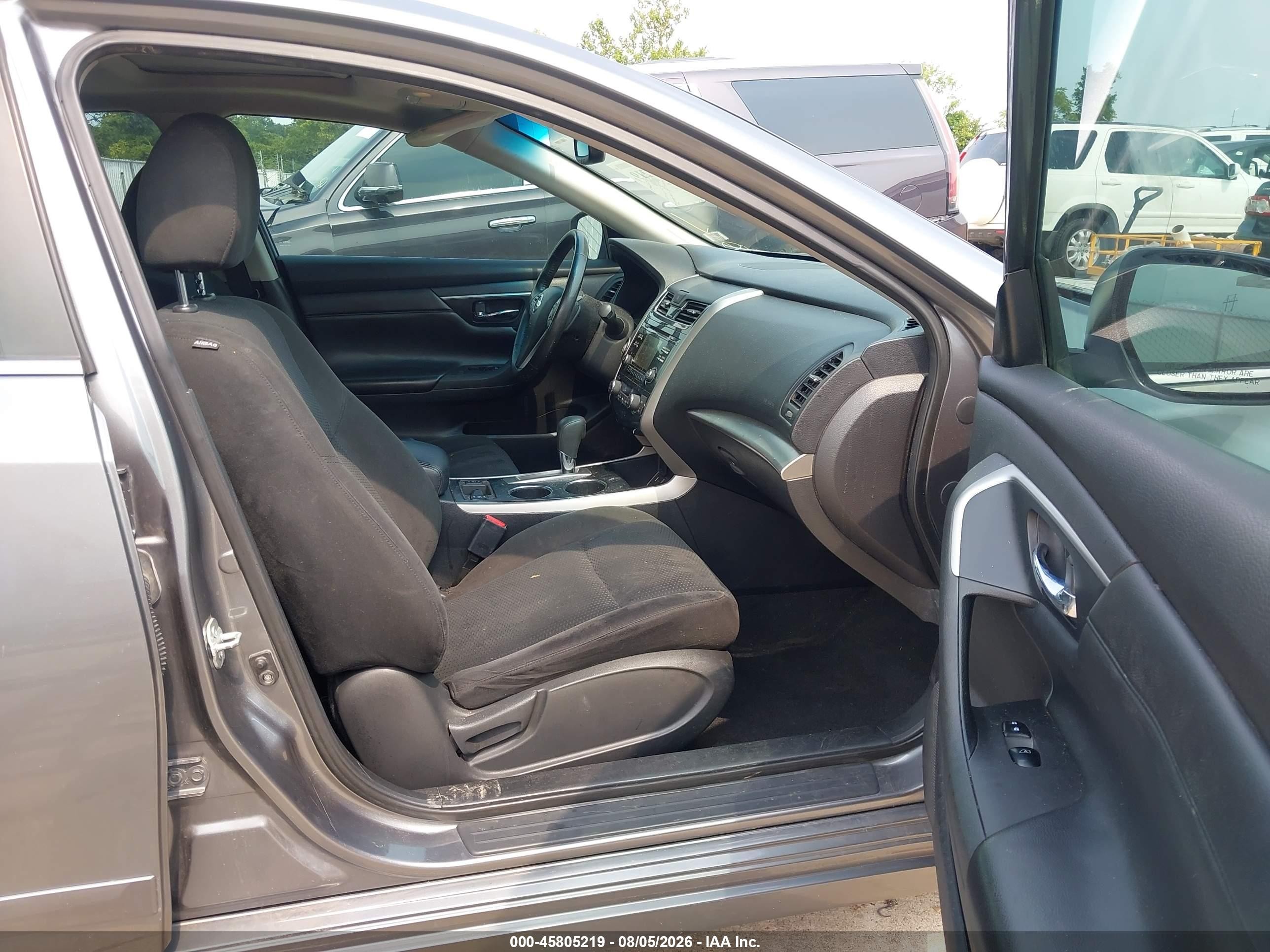 2015 Nissan Altima 2.5 Sv Gray vin: 1N4AL3AP1FC572118