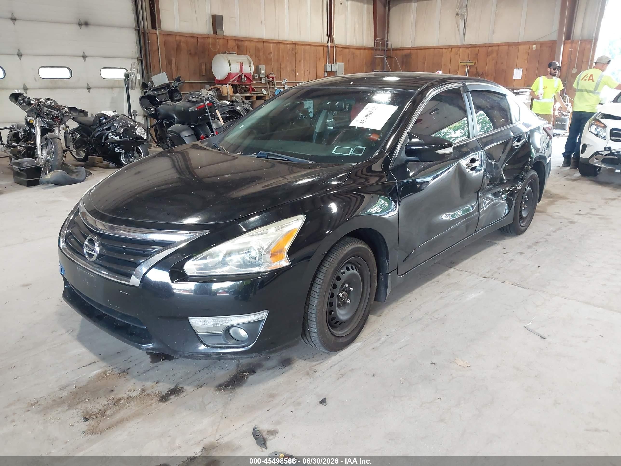 2015 Nissan Altima 2.5 Sv Black vin: 1N4AL3AP1FC574547