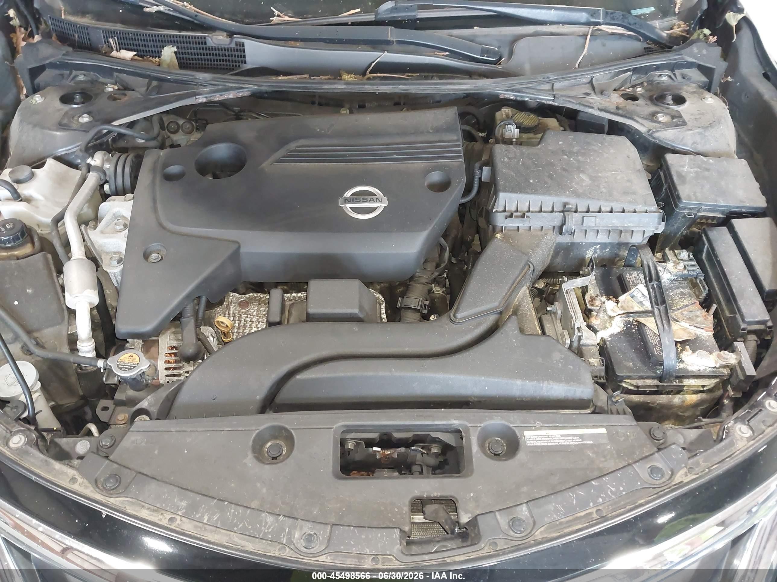 2015 Nissan Altima 2.5 Sv Black vin: 1N4AL3AP1FC574547