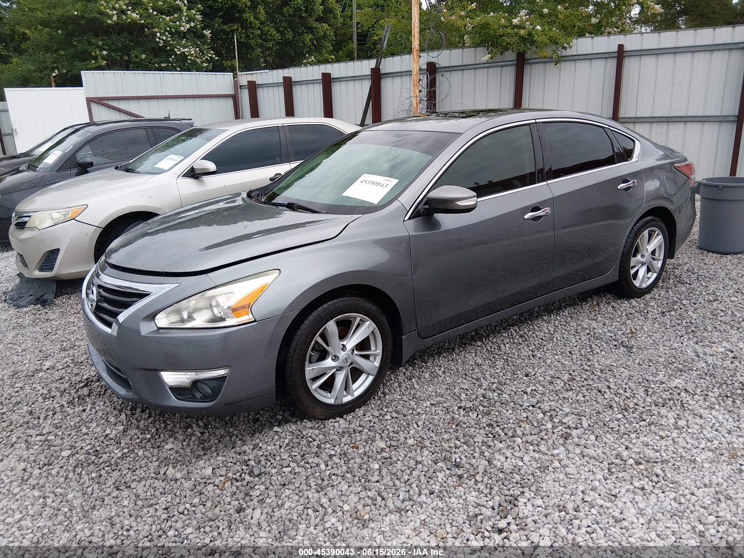 2015 Nissan Altima 2.5 Sv Gray vin: 1N4AL3AP1FC574810
