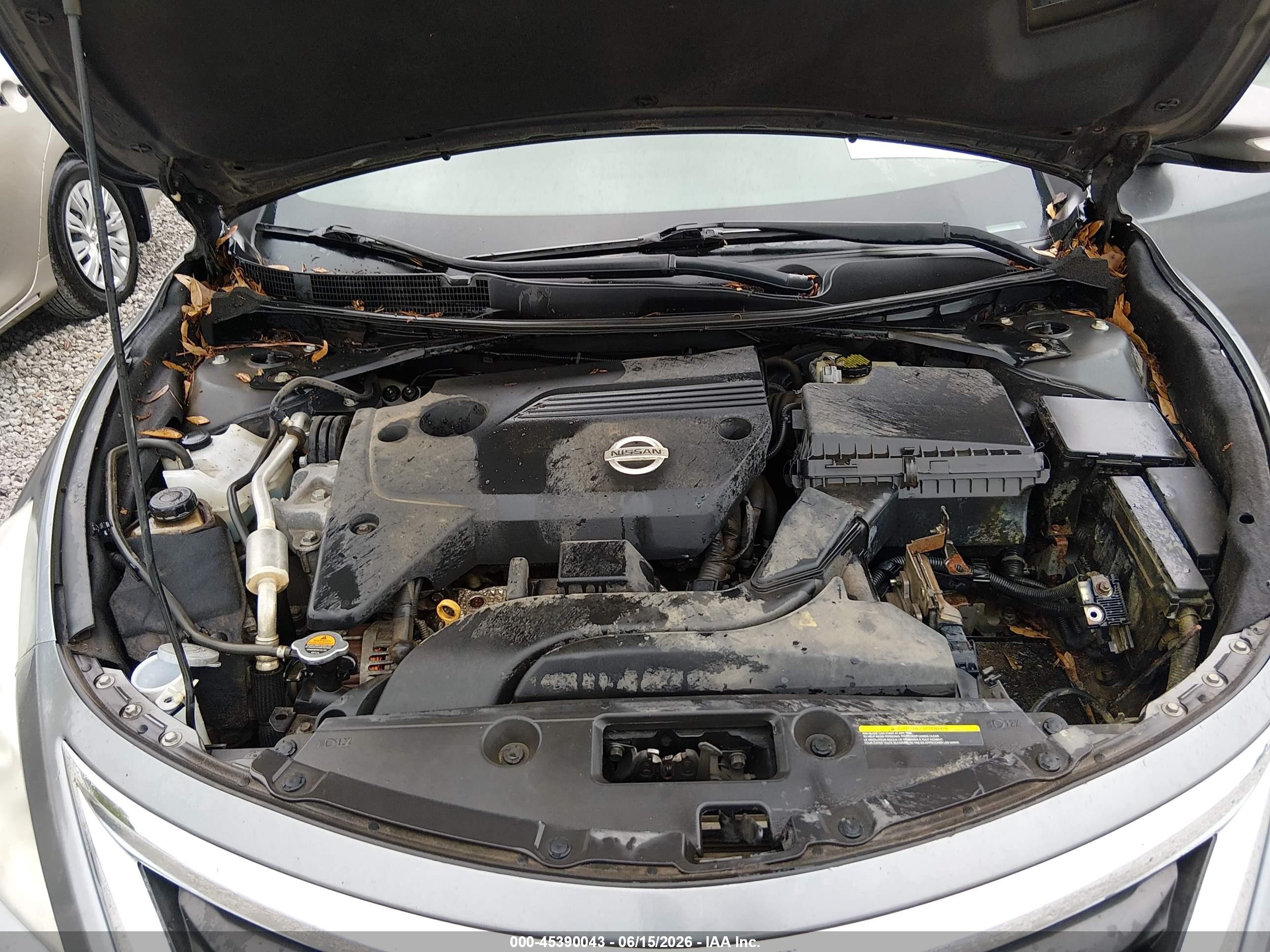 2015 Nissan Altima 2.5 Sv Gray vin: 1N4AL3AP1FC574810