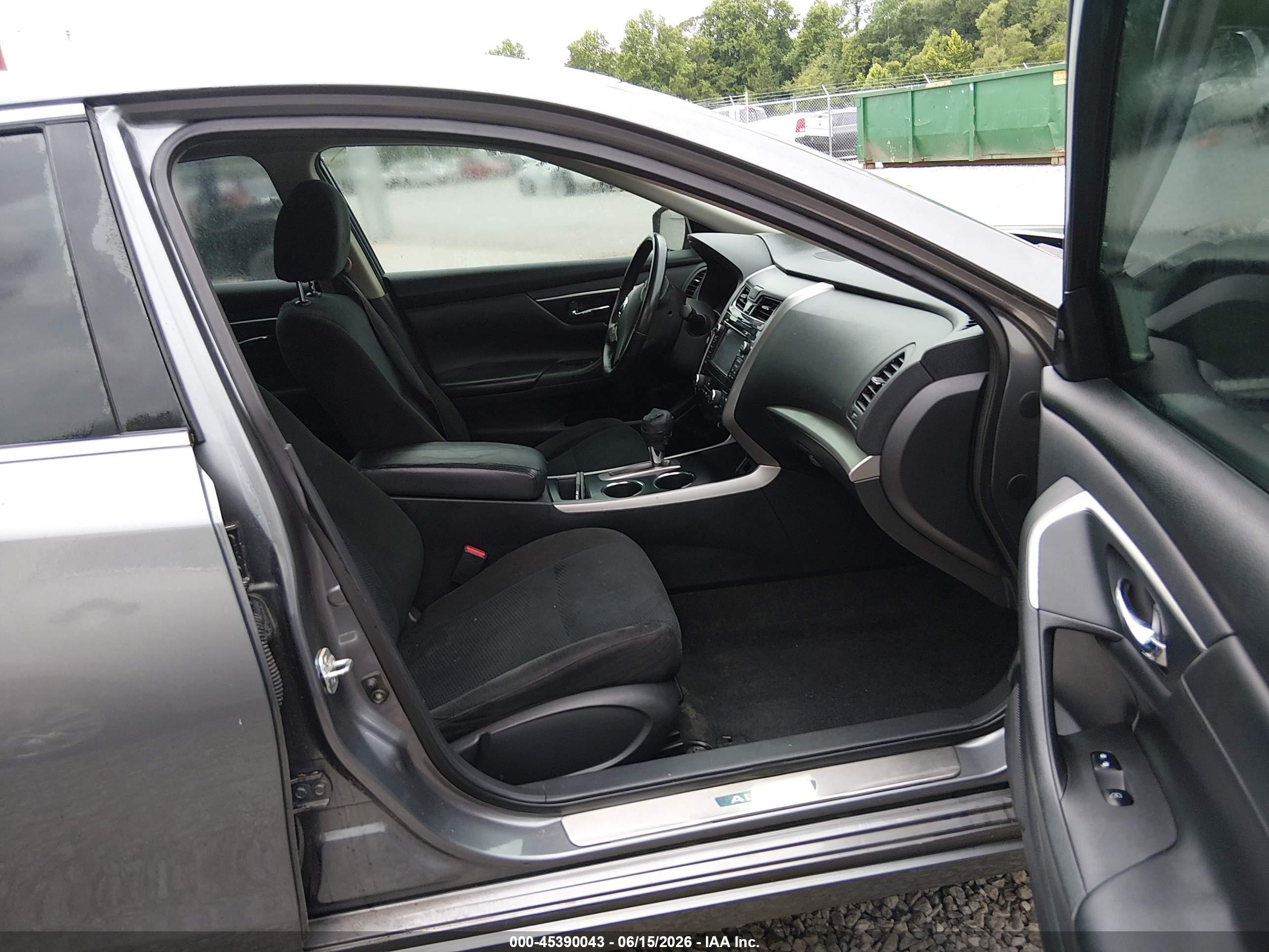 2015 Nissan Altima 2.5 Sv Gray vin: 1N4AL3AP1FC574810