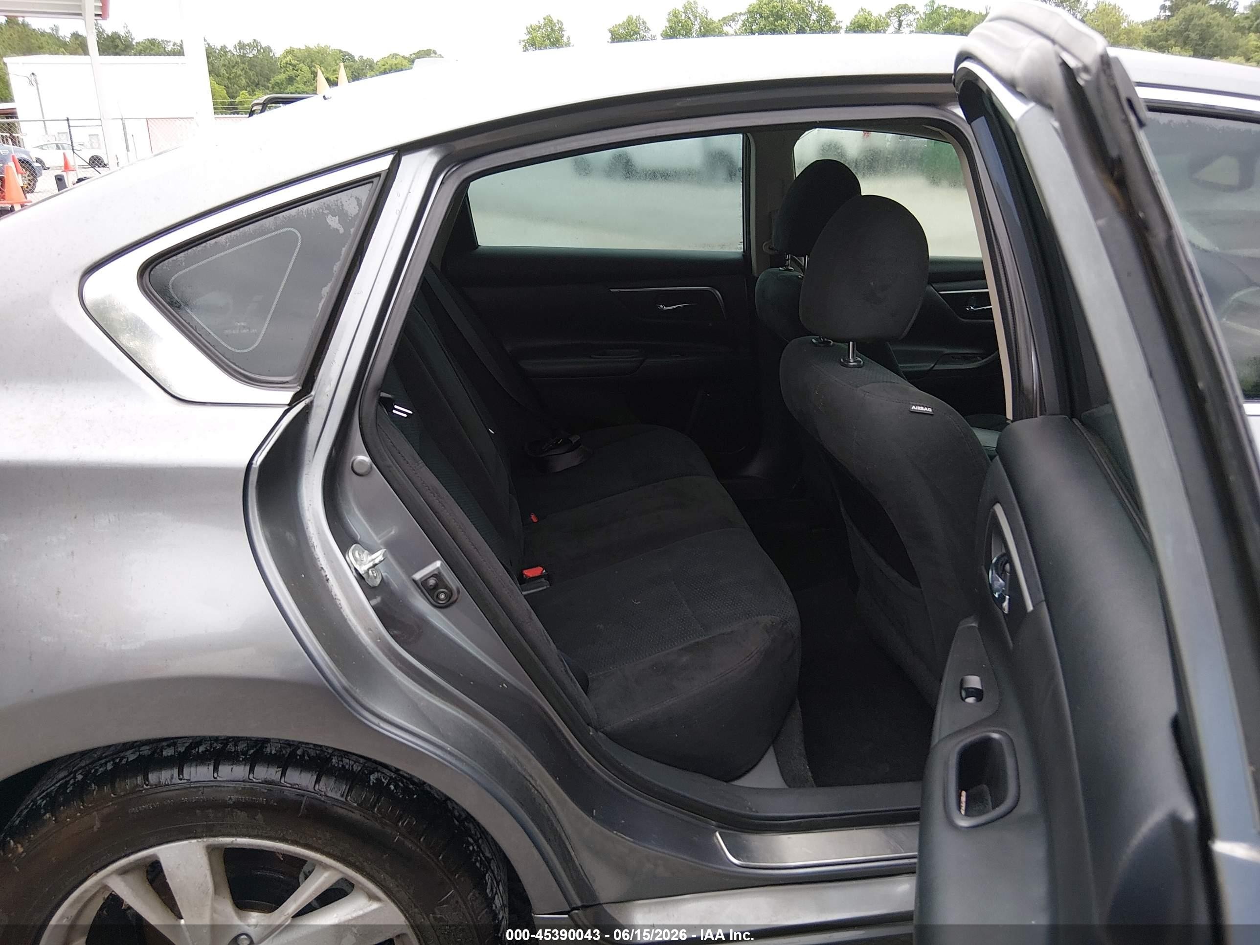 2015 Nissan Altima 2.5 Sv Gray vin: 1N4AL3AP1FC574810