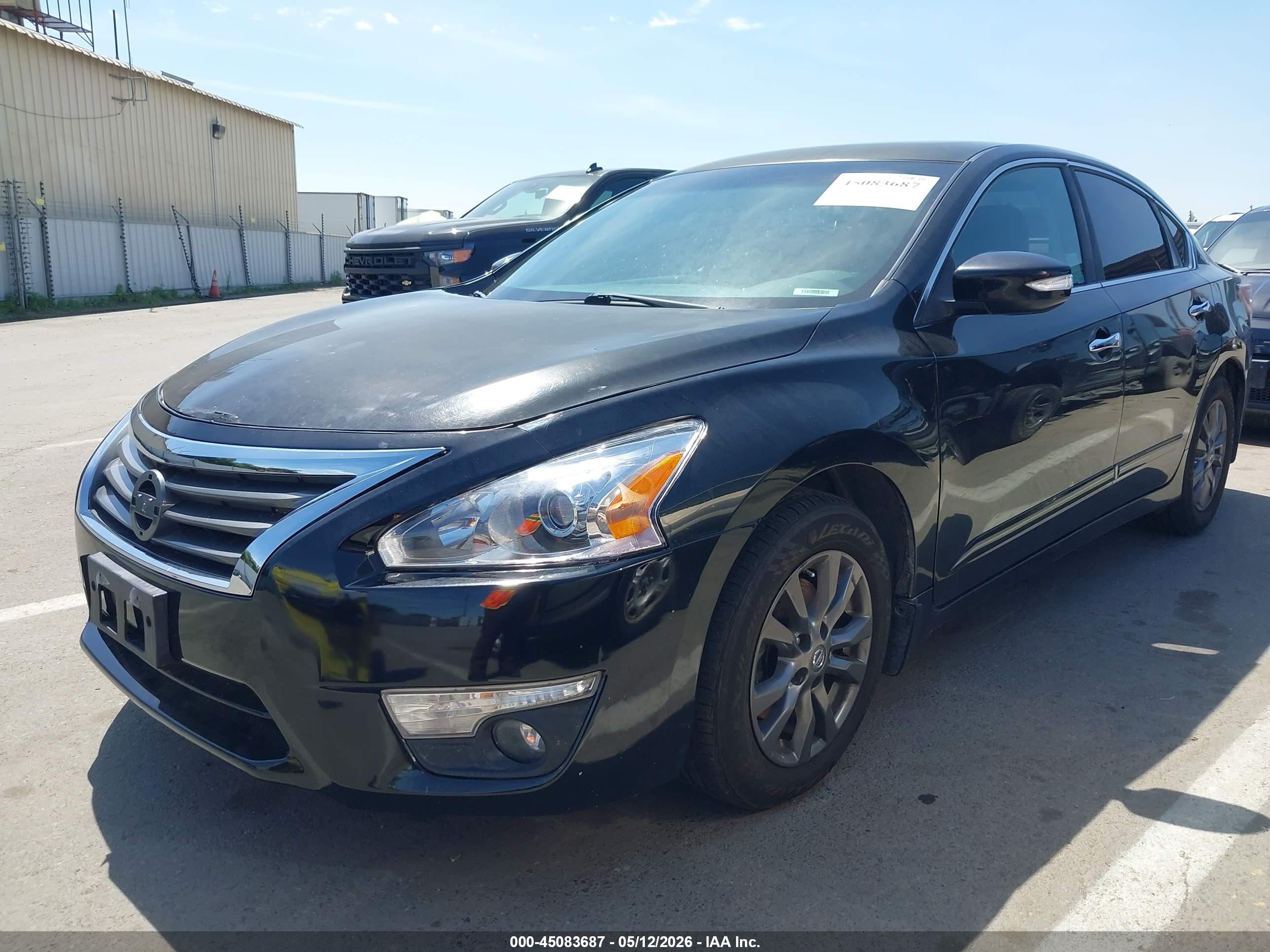 2015 Nissan Altima 2.5 Sv Black vin: 1N4AL3AP1FC575939