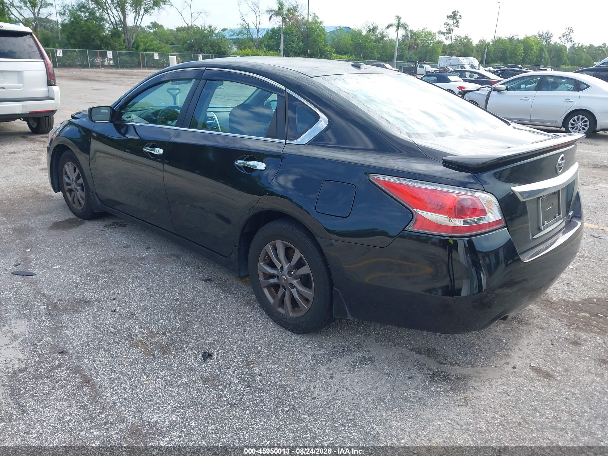 2015 Nissan Altima 2.5 S Black vin: 1N4AL3AP1FC584138