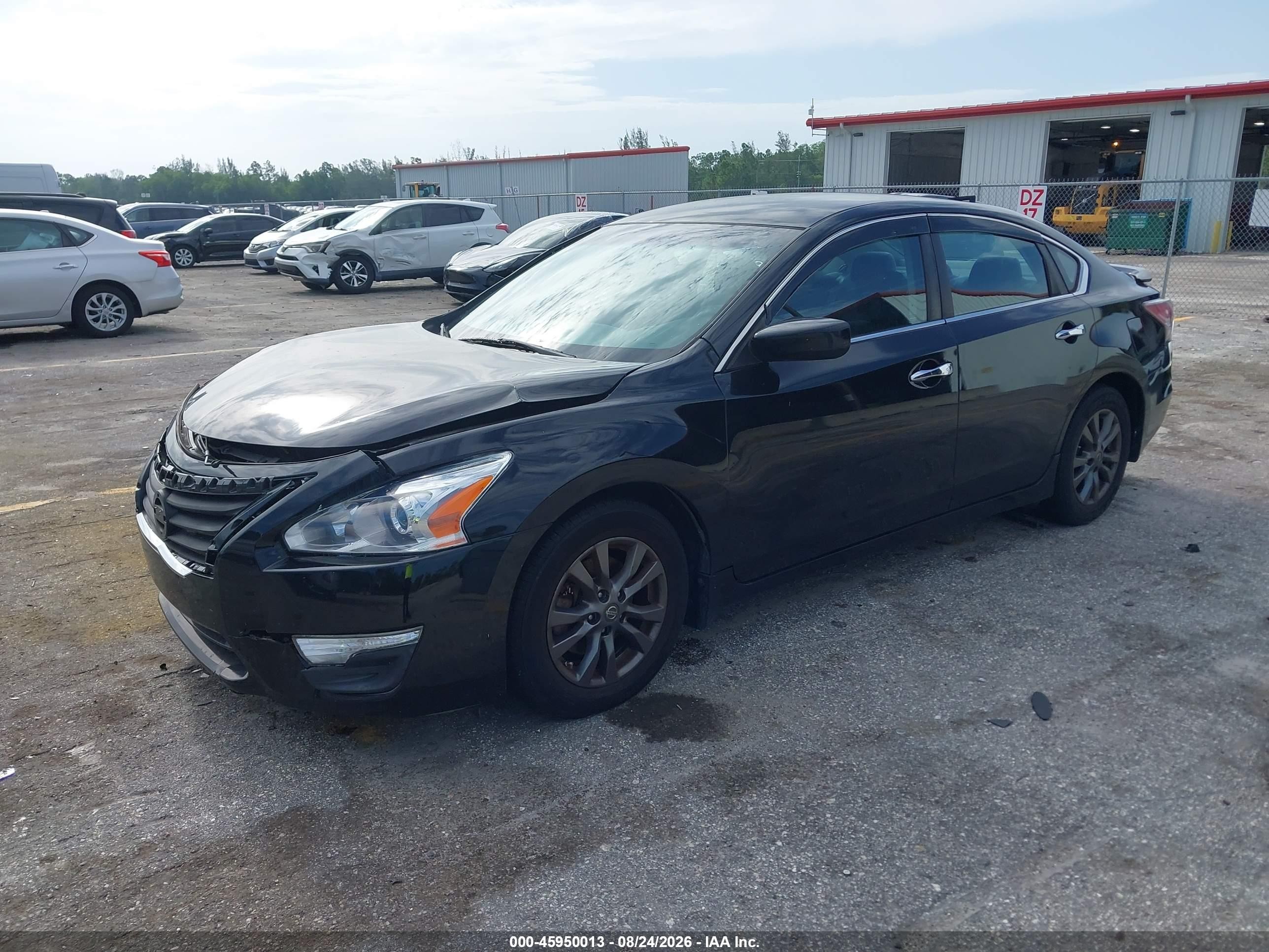 2015 Nissan Altima 2.5 S Black vin: 1N4AL3AP1FC584138